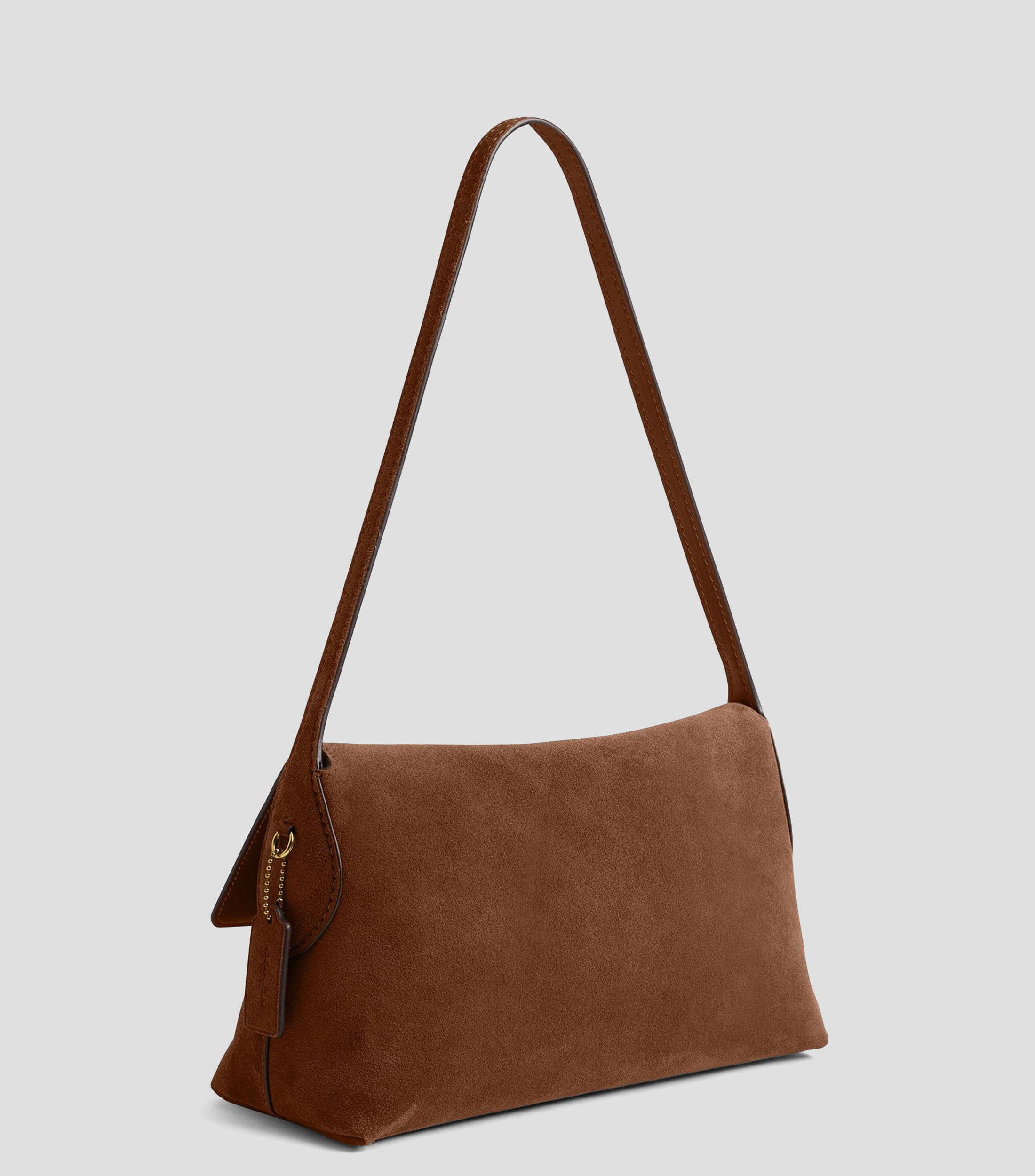 Bolsa shoulder en piel lisa Mujer
