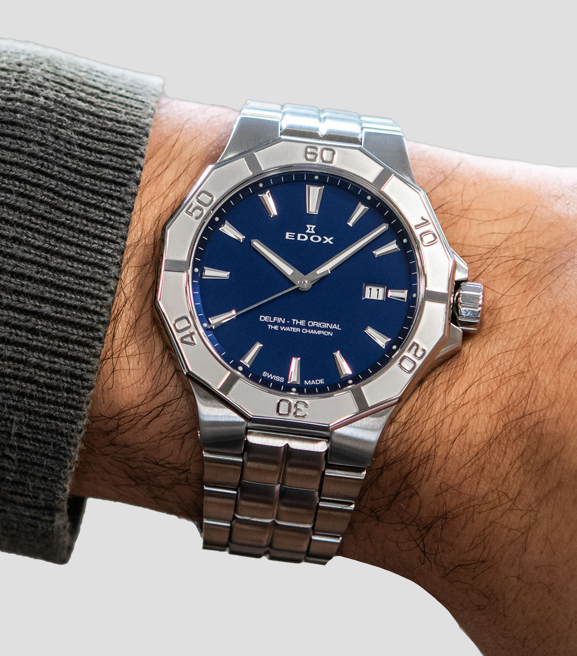 Reloj para Hombre Delfín The Original casual plateado