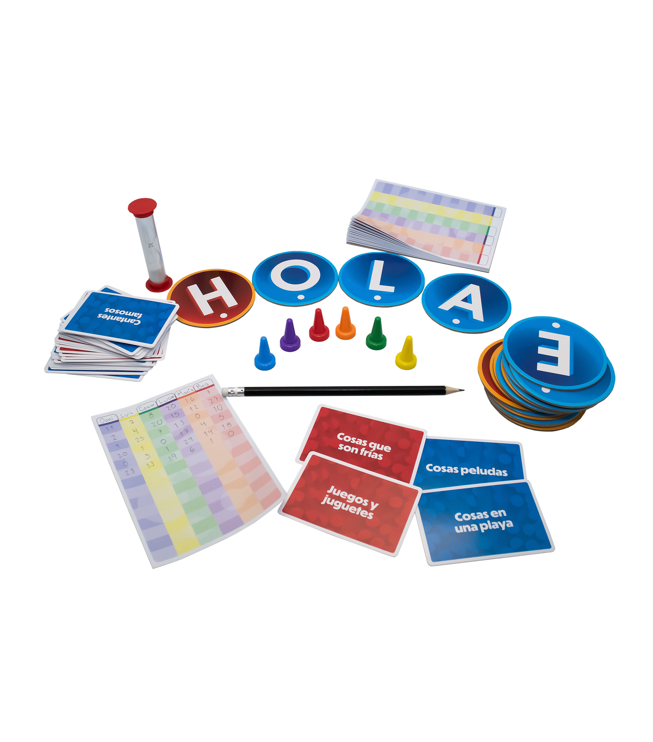 Juego de mesa en Familia Basta Speed
