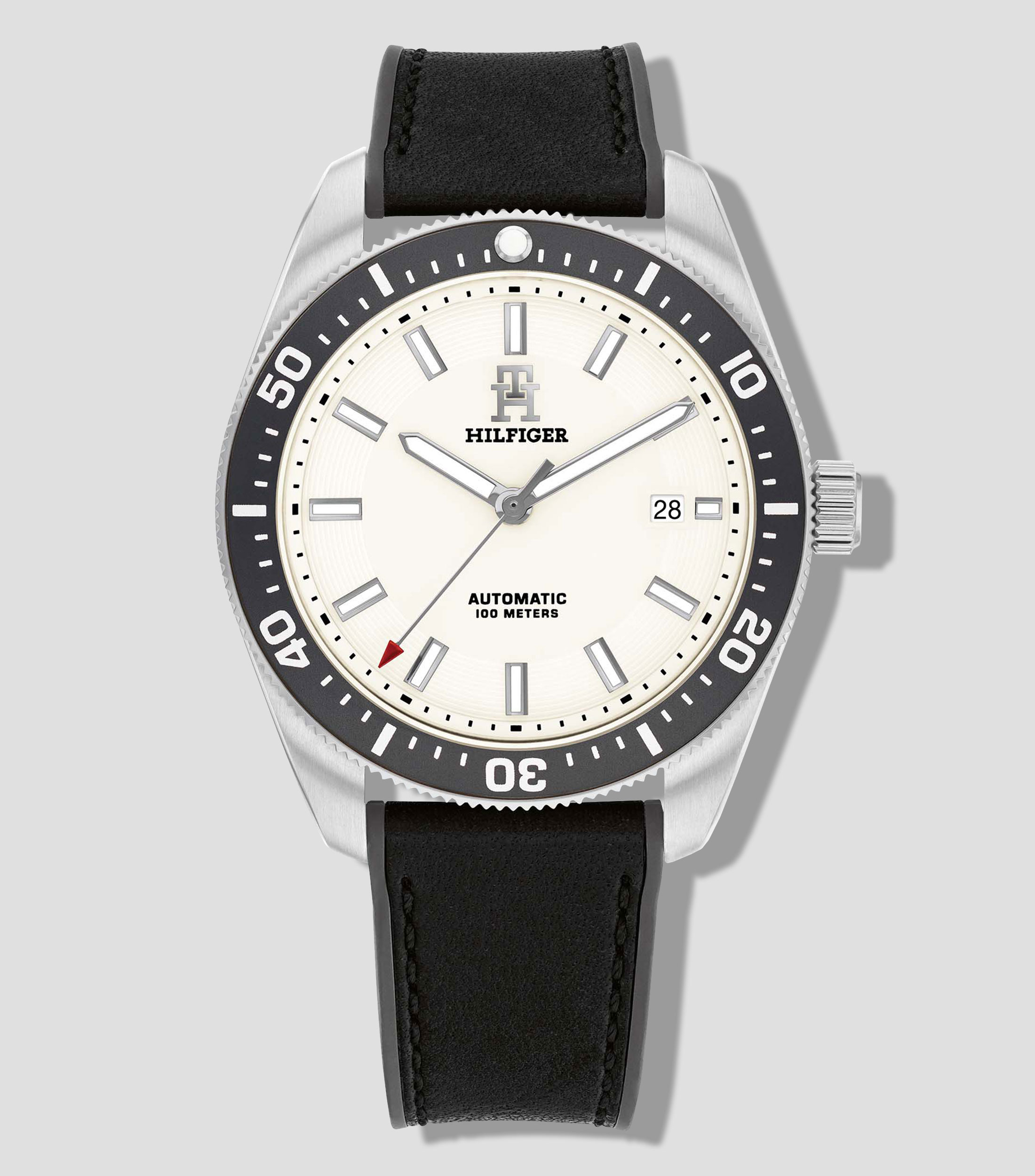 Reloj para Hombre TH85 Casual, Plateado, Negro