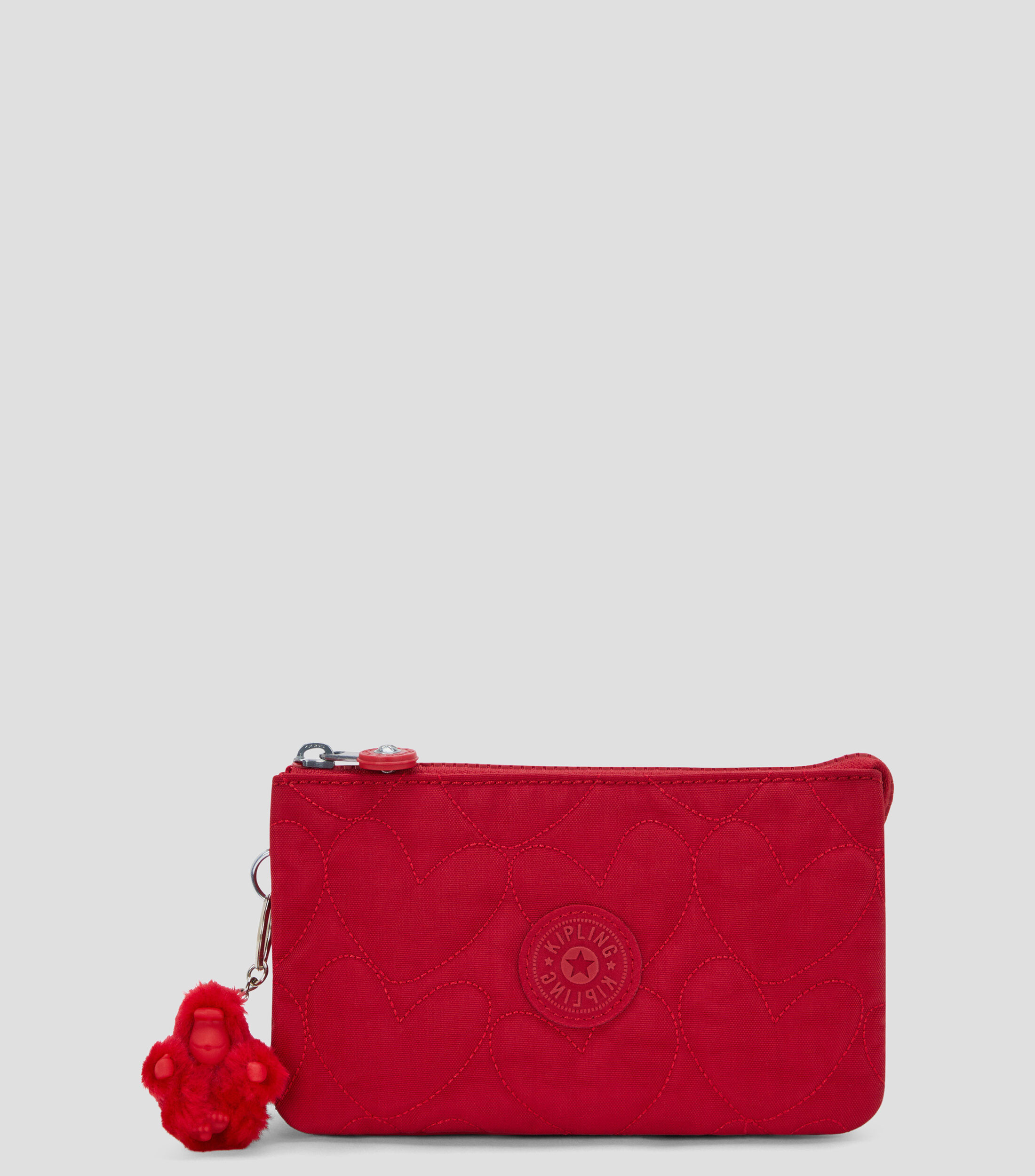 Cosmetiquera roja lisa Mujer
