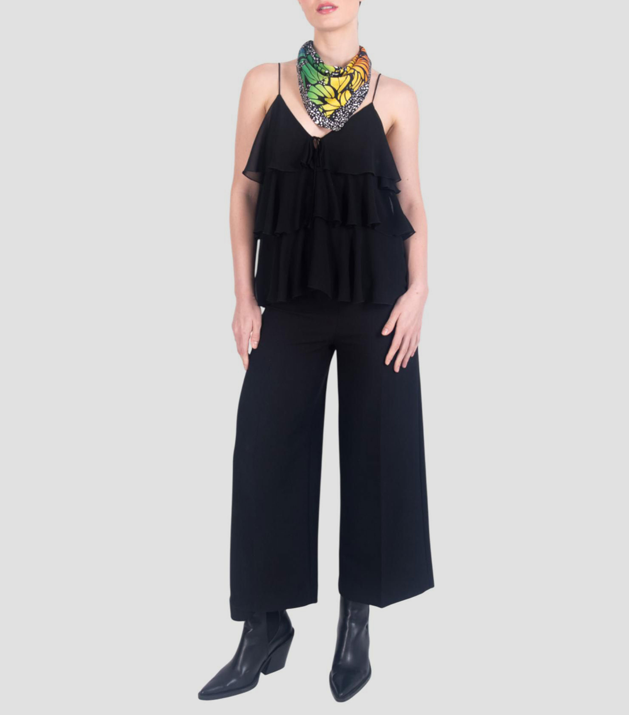 Mascada Estampada Mujer