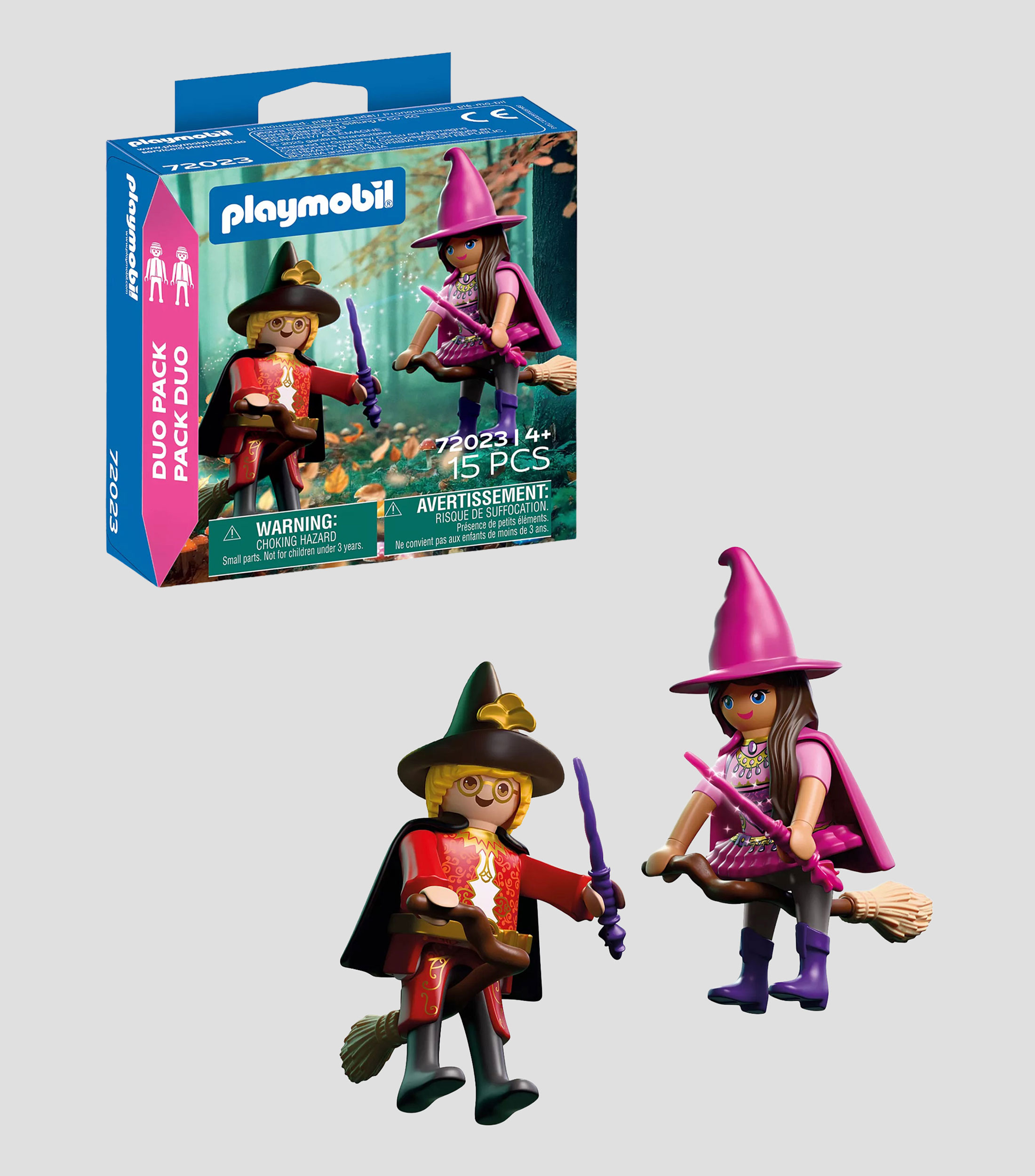 Playset Dúo Bruja y mago