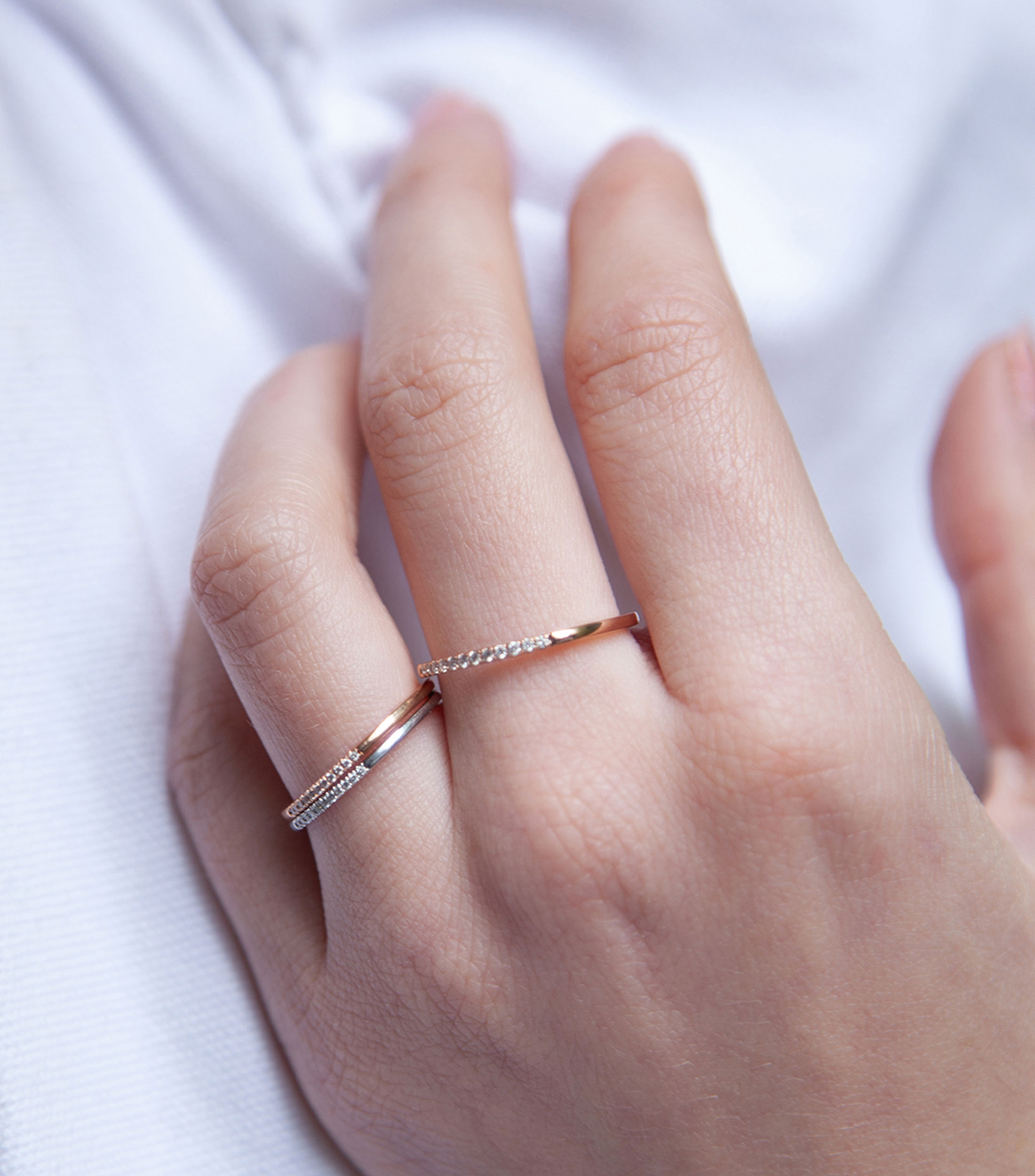 Anillo en oro Mujer
