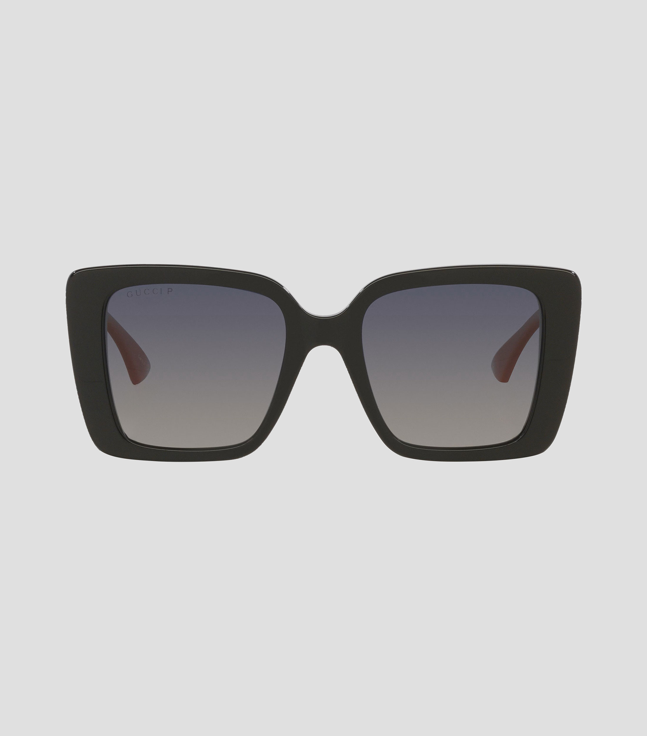 Lentes de sol mariposa con franjas Mujer