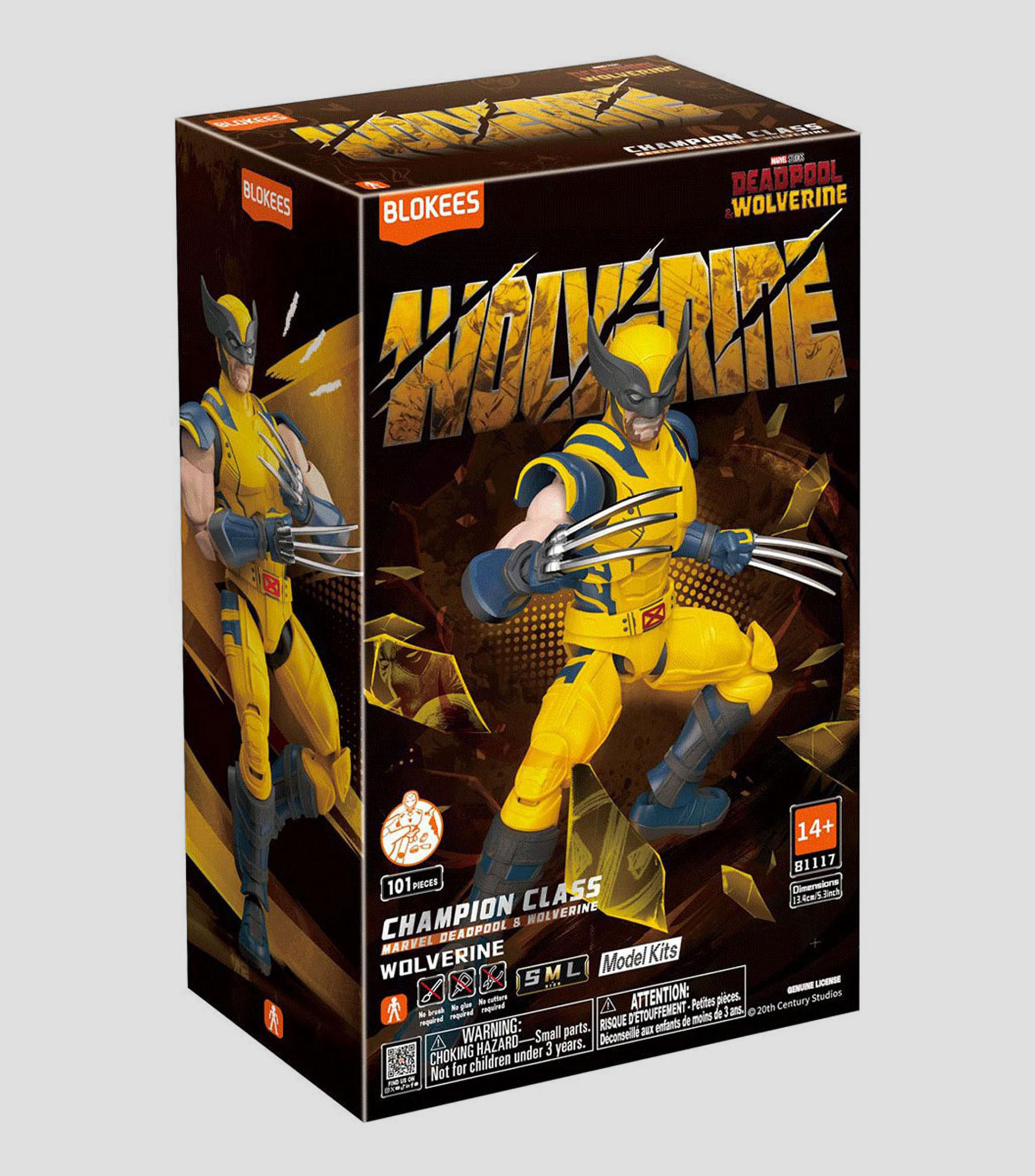 Figura de acción para armar Marvel Wolverine