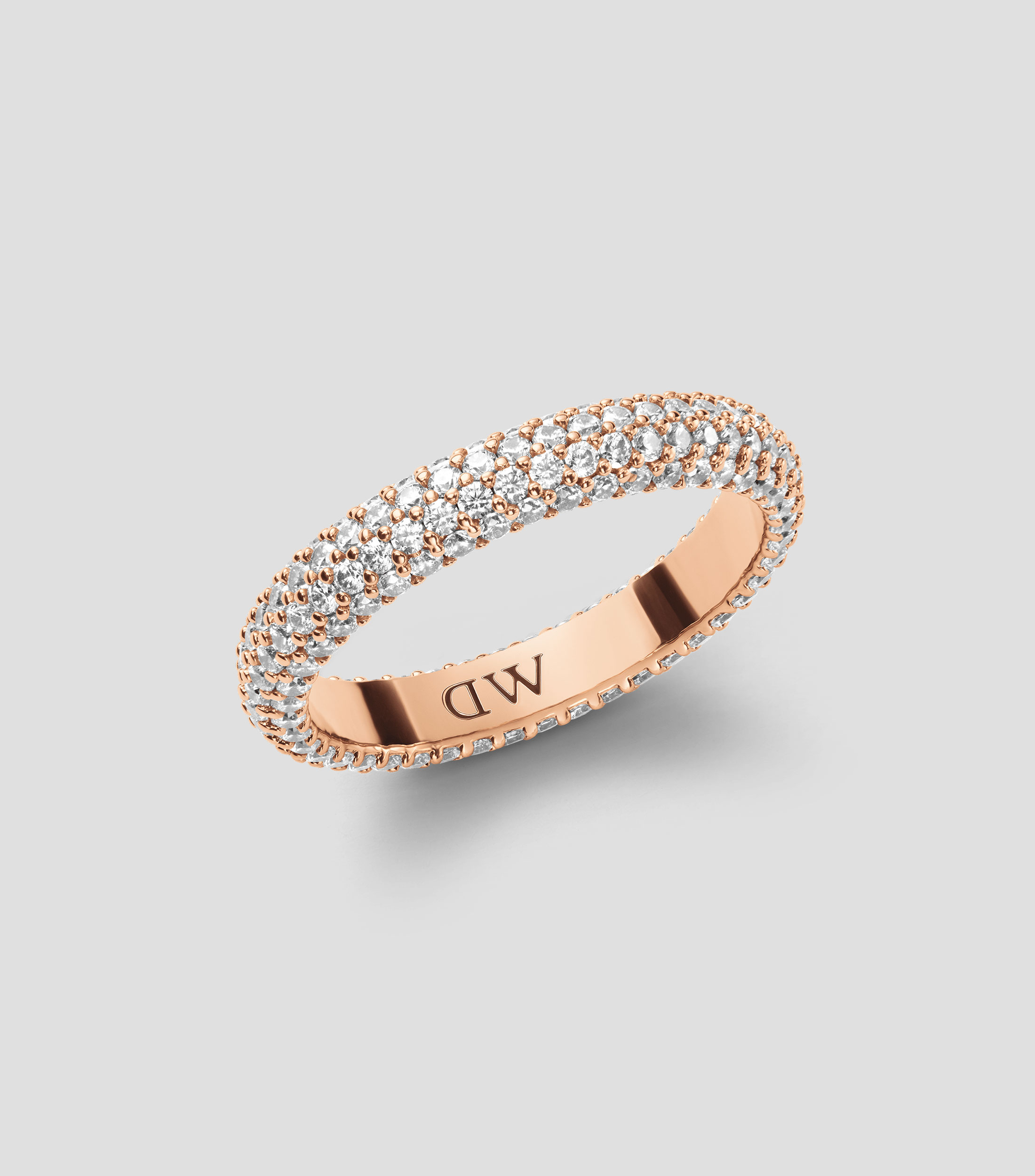 Anillo con cristales Mujer