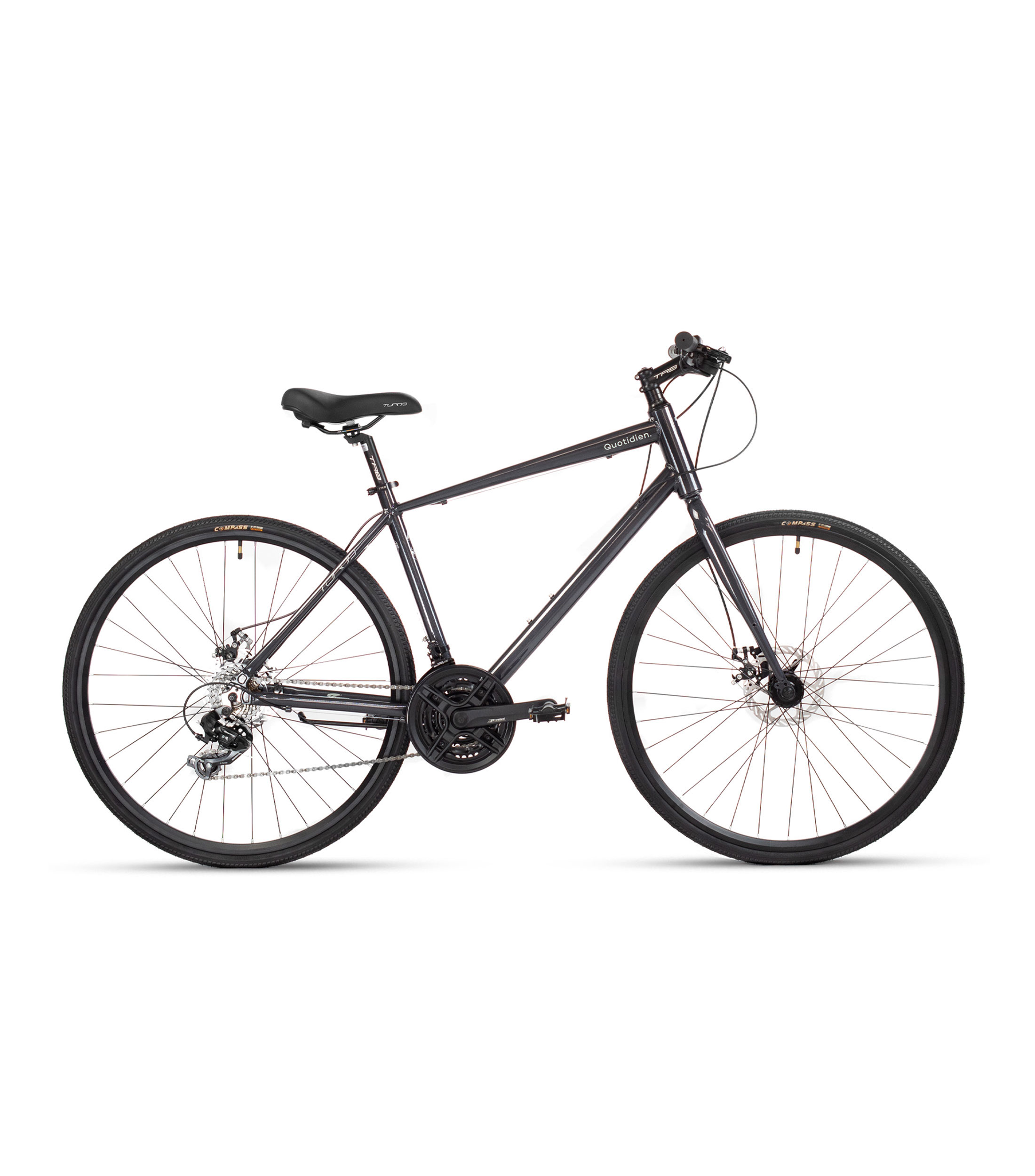 Bicicleta Urbana R-700 Quotidien M Gris Hombre