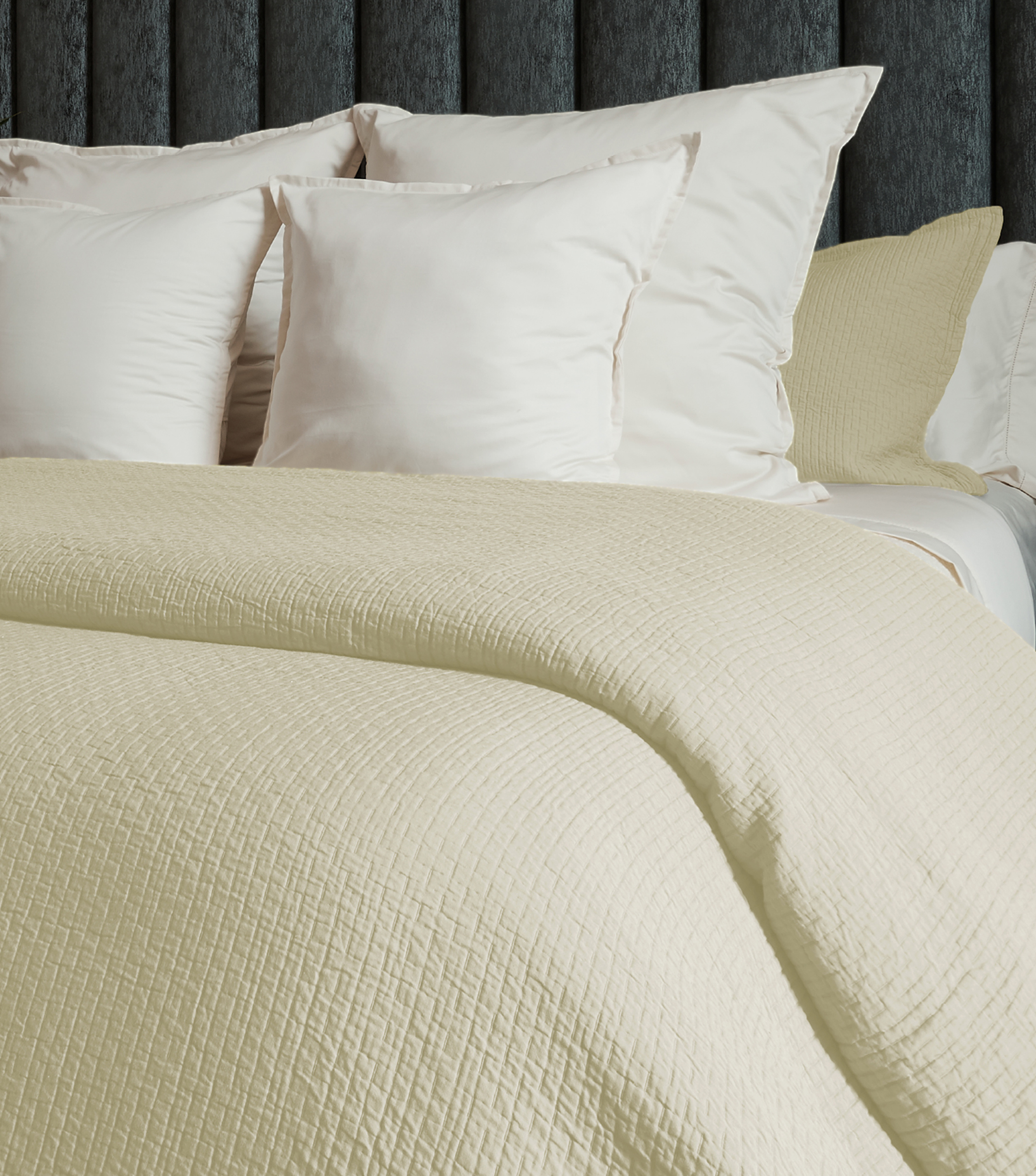 Colcha Coverlet King Size Crudo