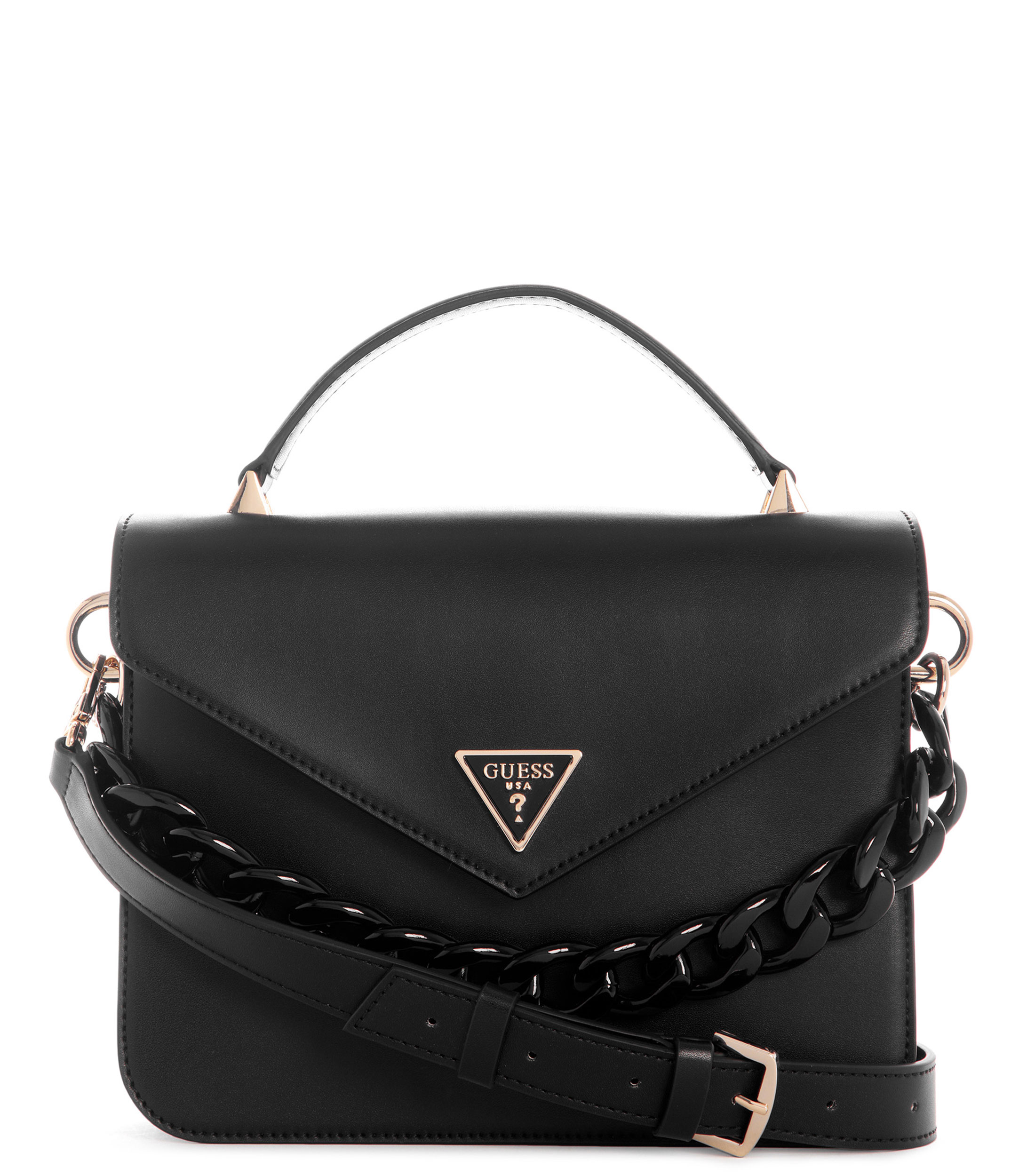 Guess Bolso Crossbody Negro Corina Mujer El Palacio de Hierro