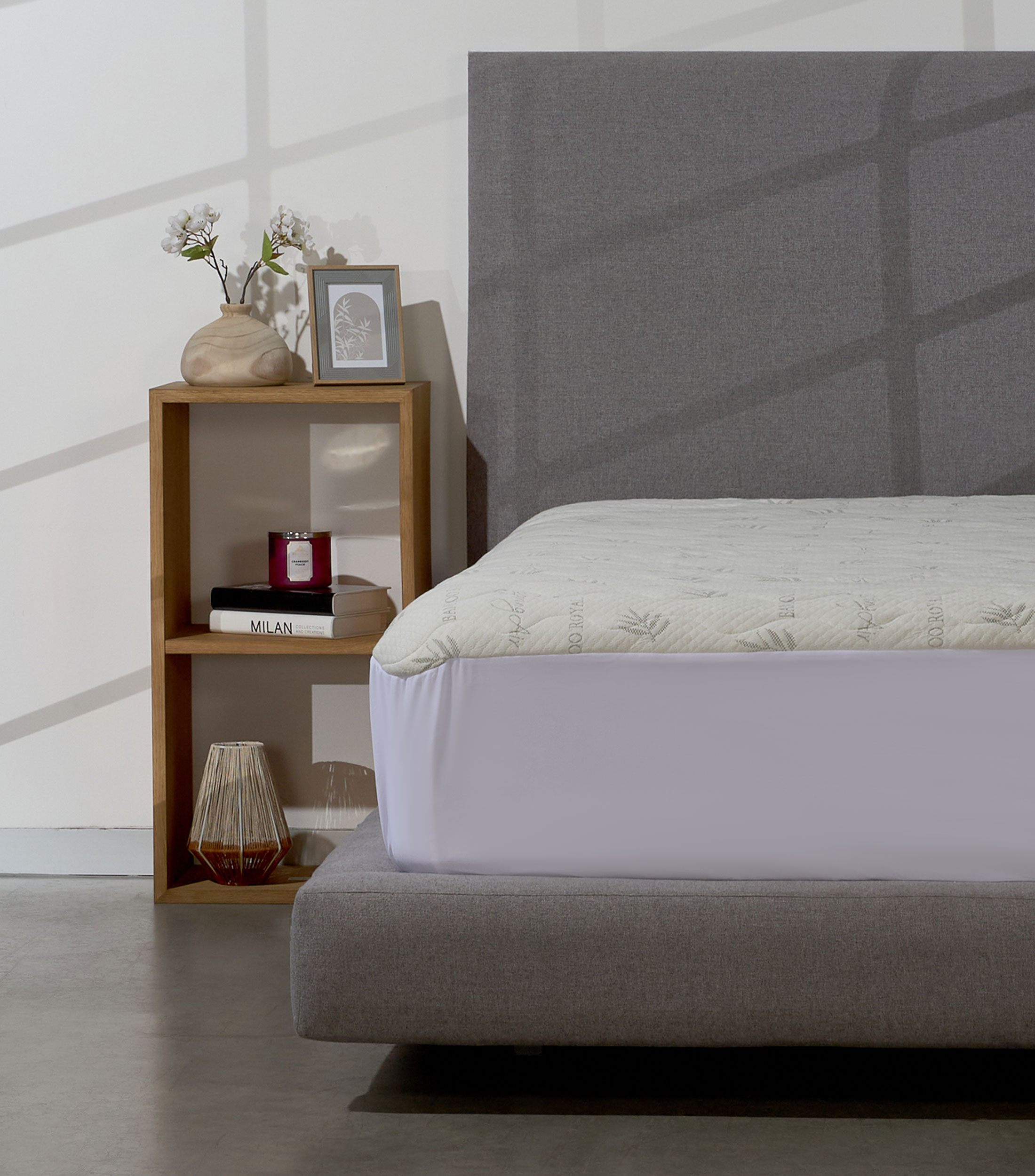 Protector de Colchon Matrimonial Bamboo Royal
