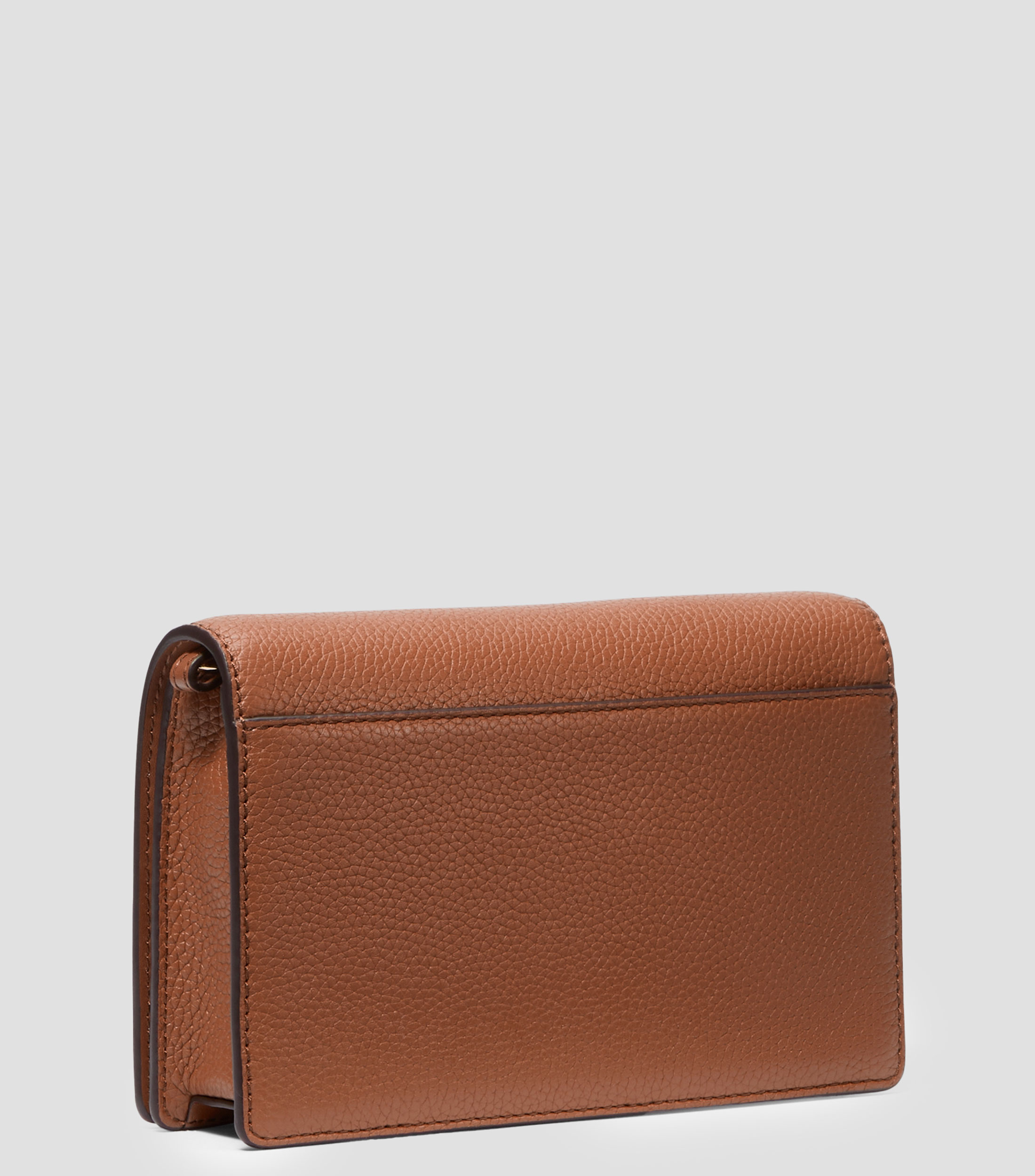 Bolsa crossbody en piel Jet Set granulada Mujer