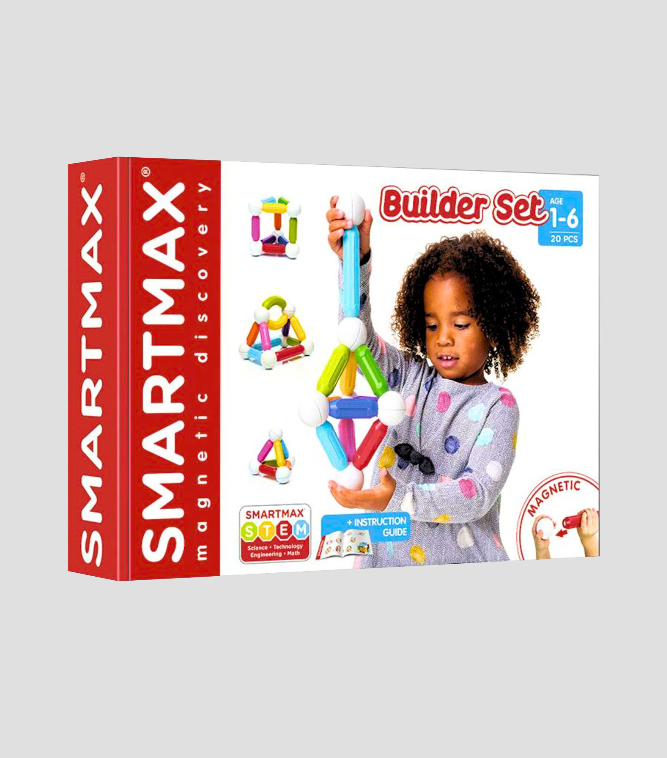 Set de Construcción piezas Magnéticas SmartMax