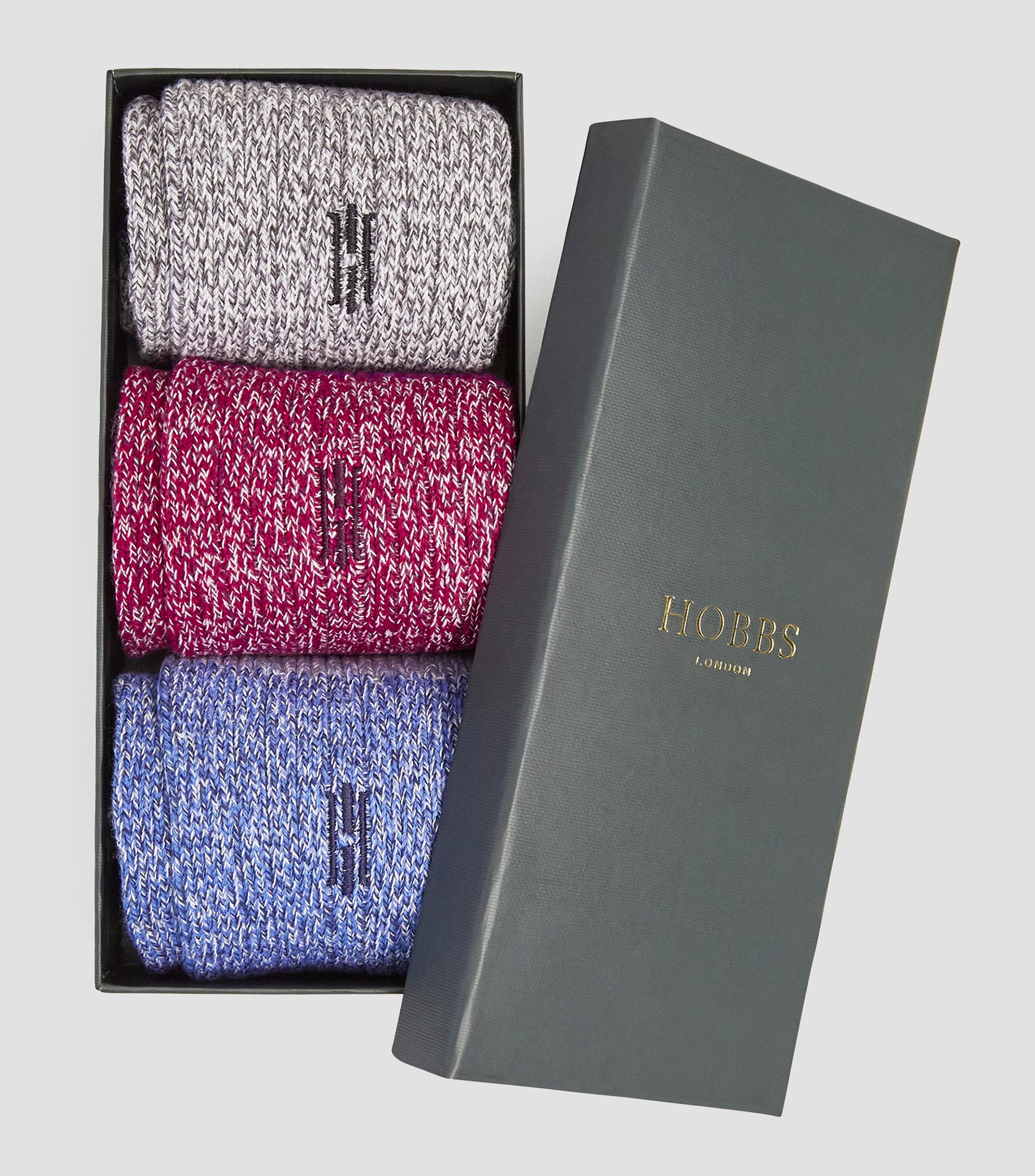 Set 3 Calcetines Boot Mujer