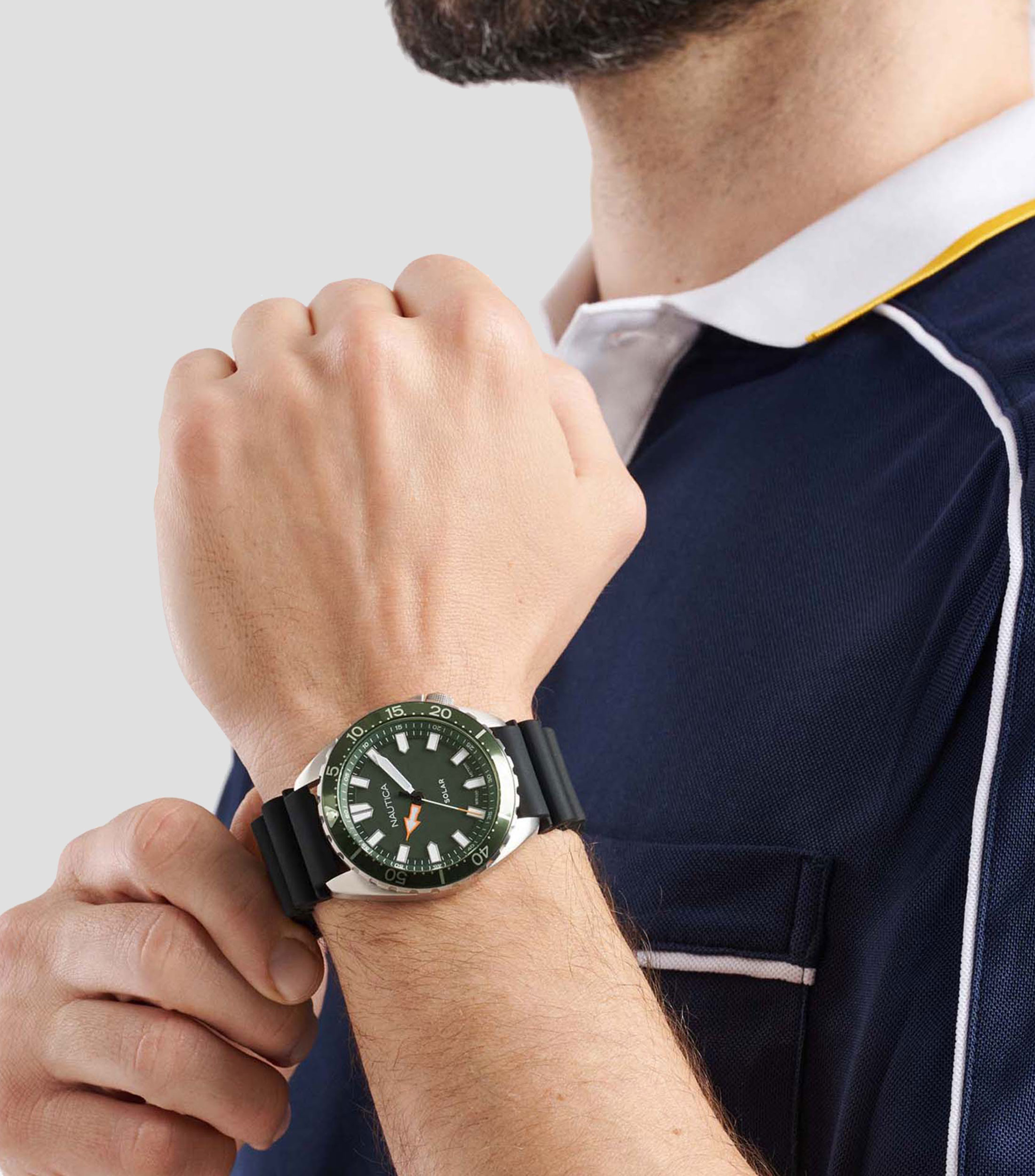 Reloj para Hombre Nautica Vintage Casual Verde