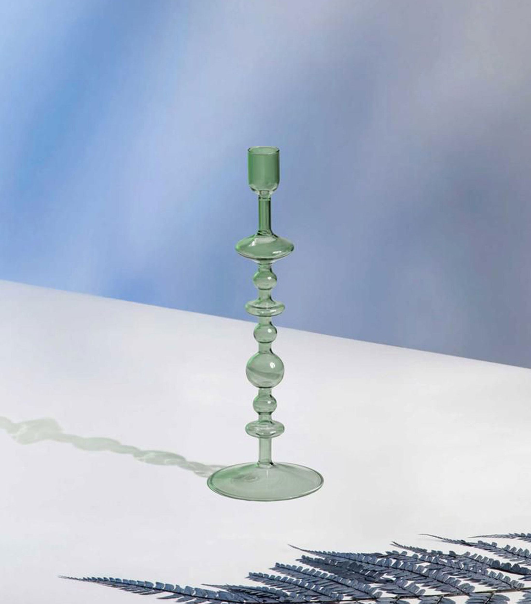 Candelero Like Home en cristal