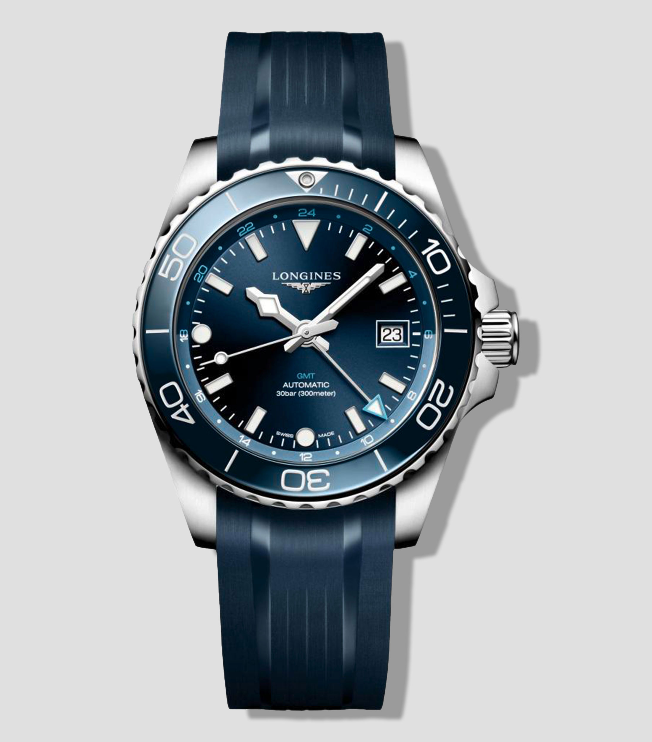 Reloj para Hombre Hydroconquest deportivo, plateado