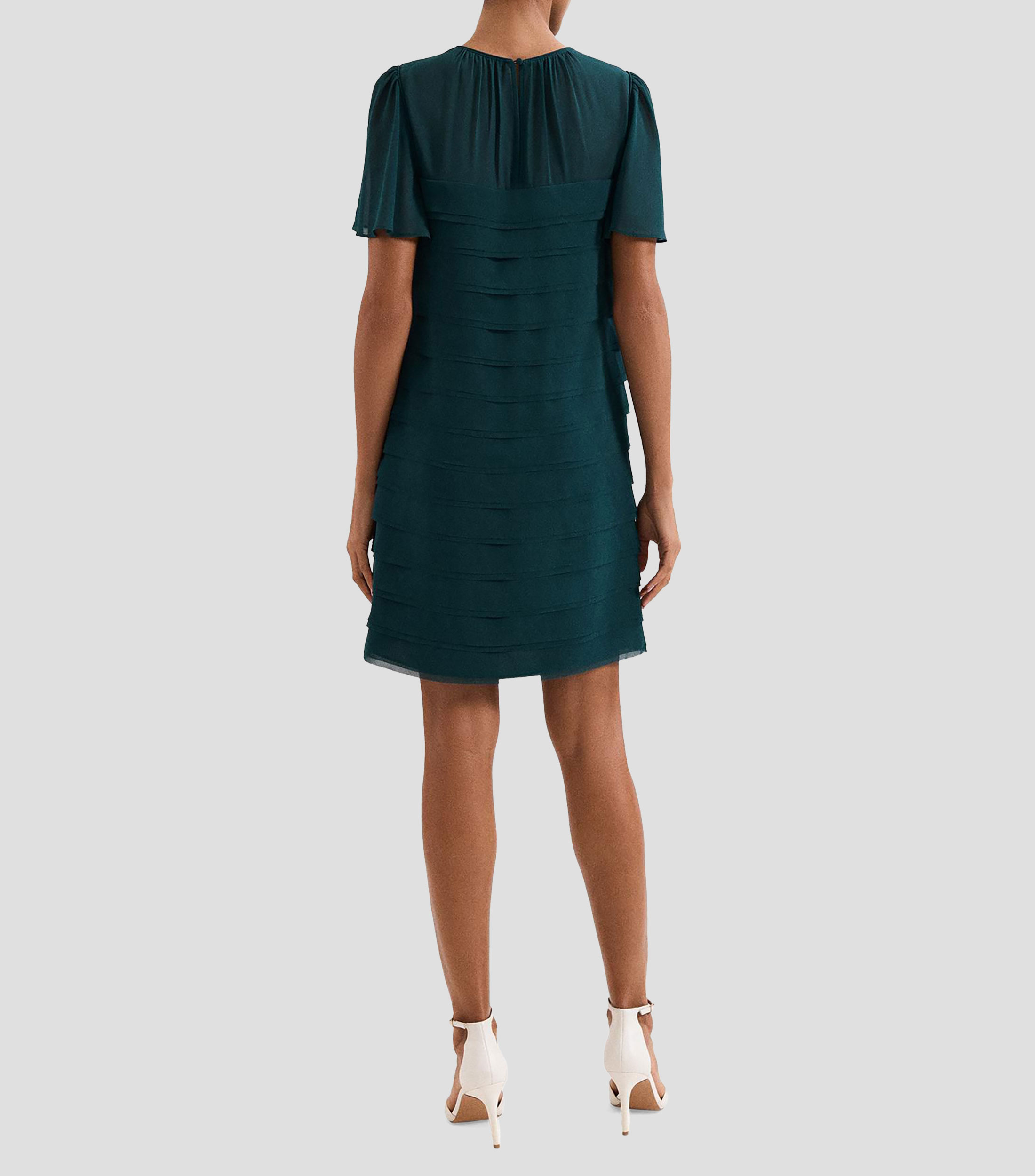 Vestido mini liso Mujer