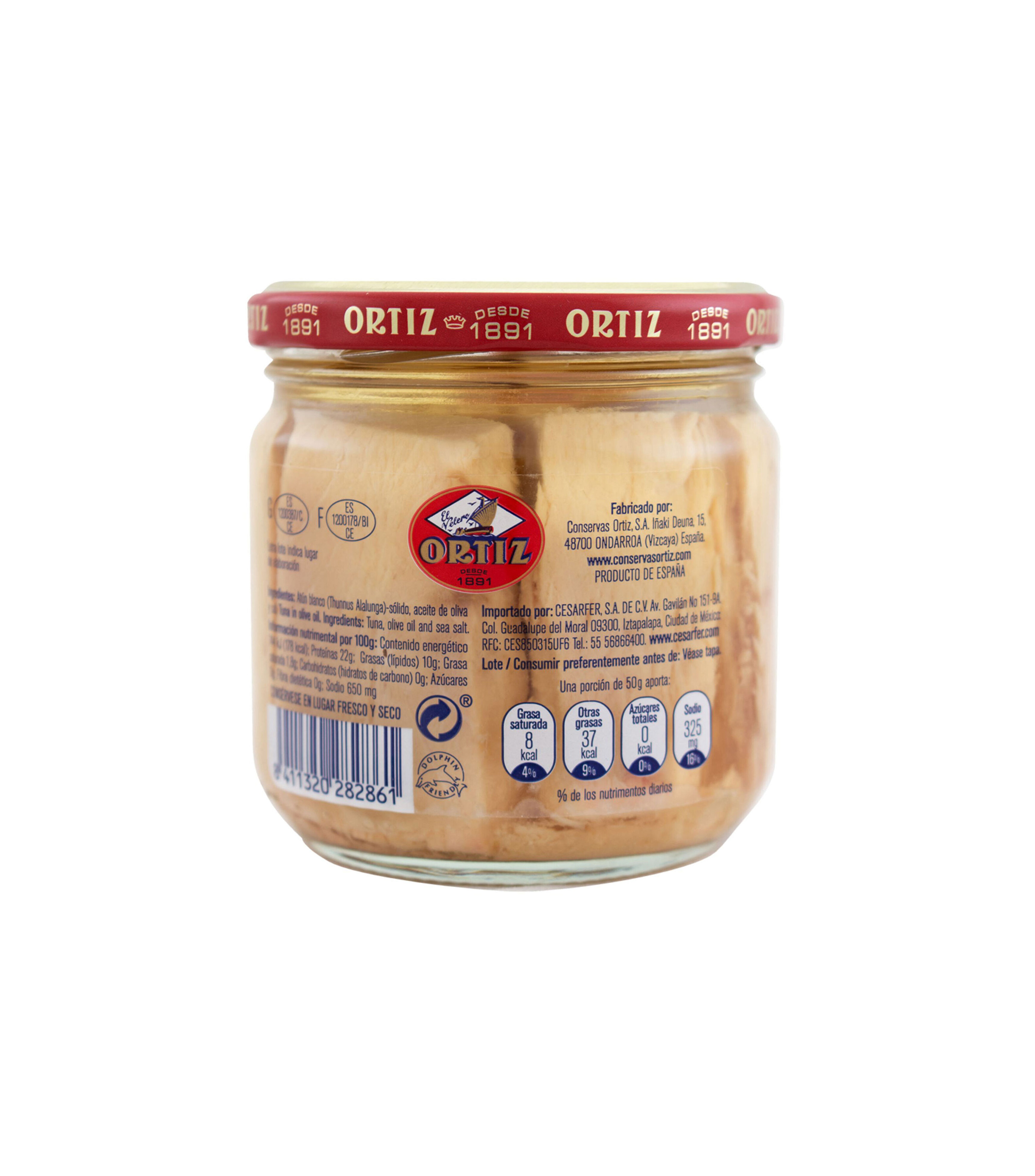 Atún Blanco en Aceite de Oliva, 270 gr