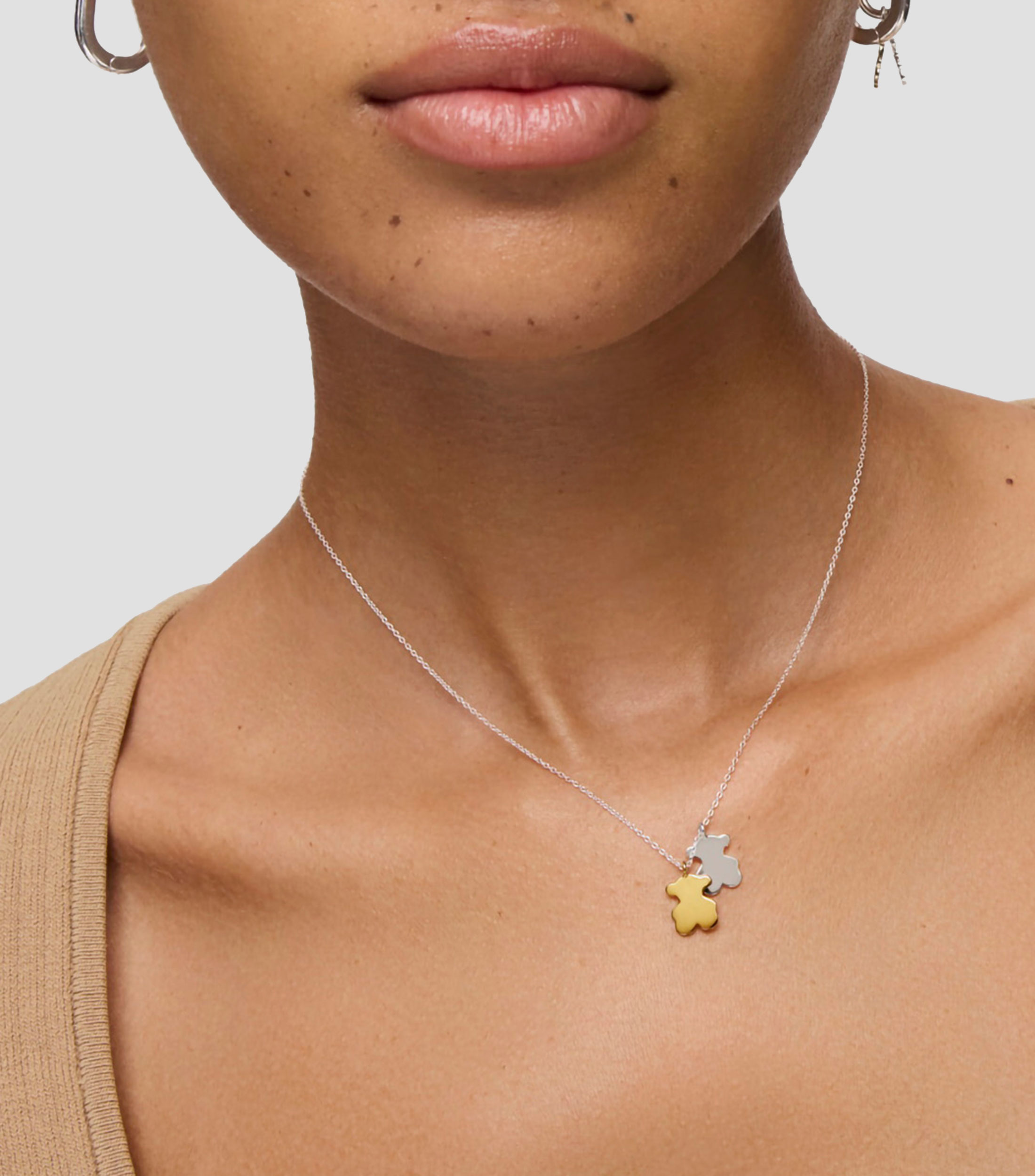 Collar con osos en plata .925 Sweet Dolls Mujer