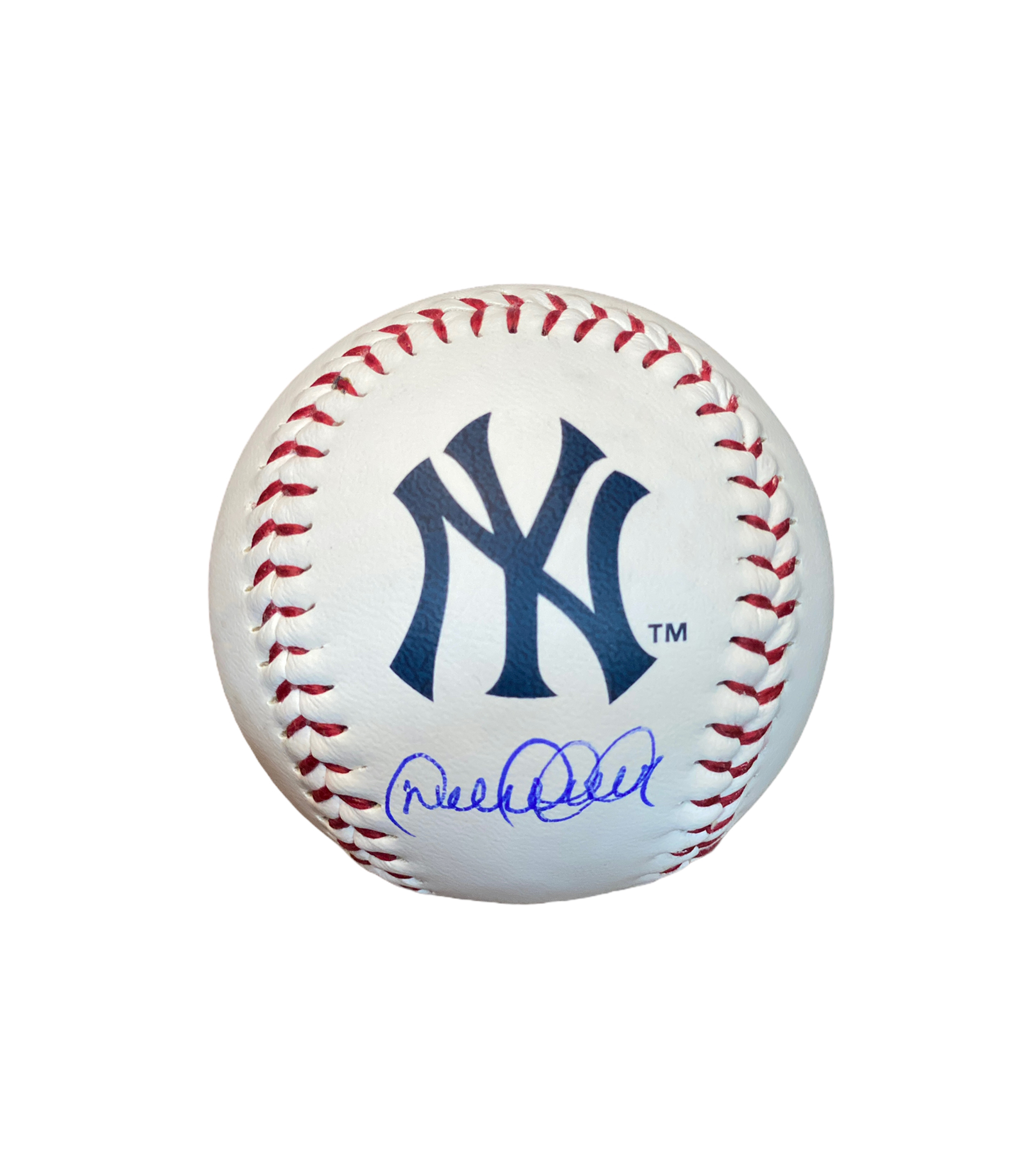 On Field Pelota New York Yankees Autografiada por Derek Jeter - El ...