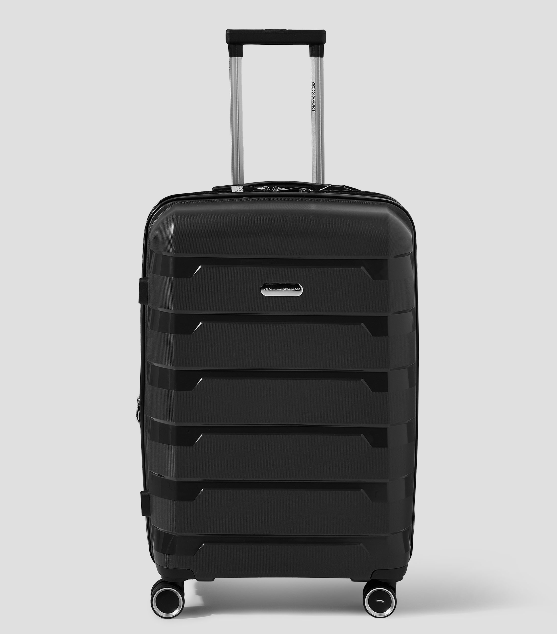Maleta de viaje rodante de 24" Ocsport expandible negro