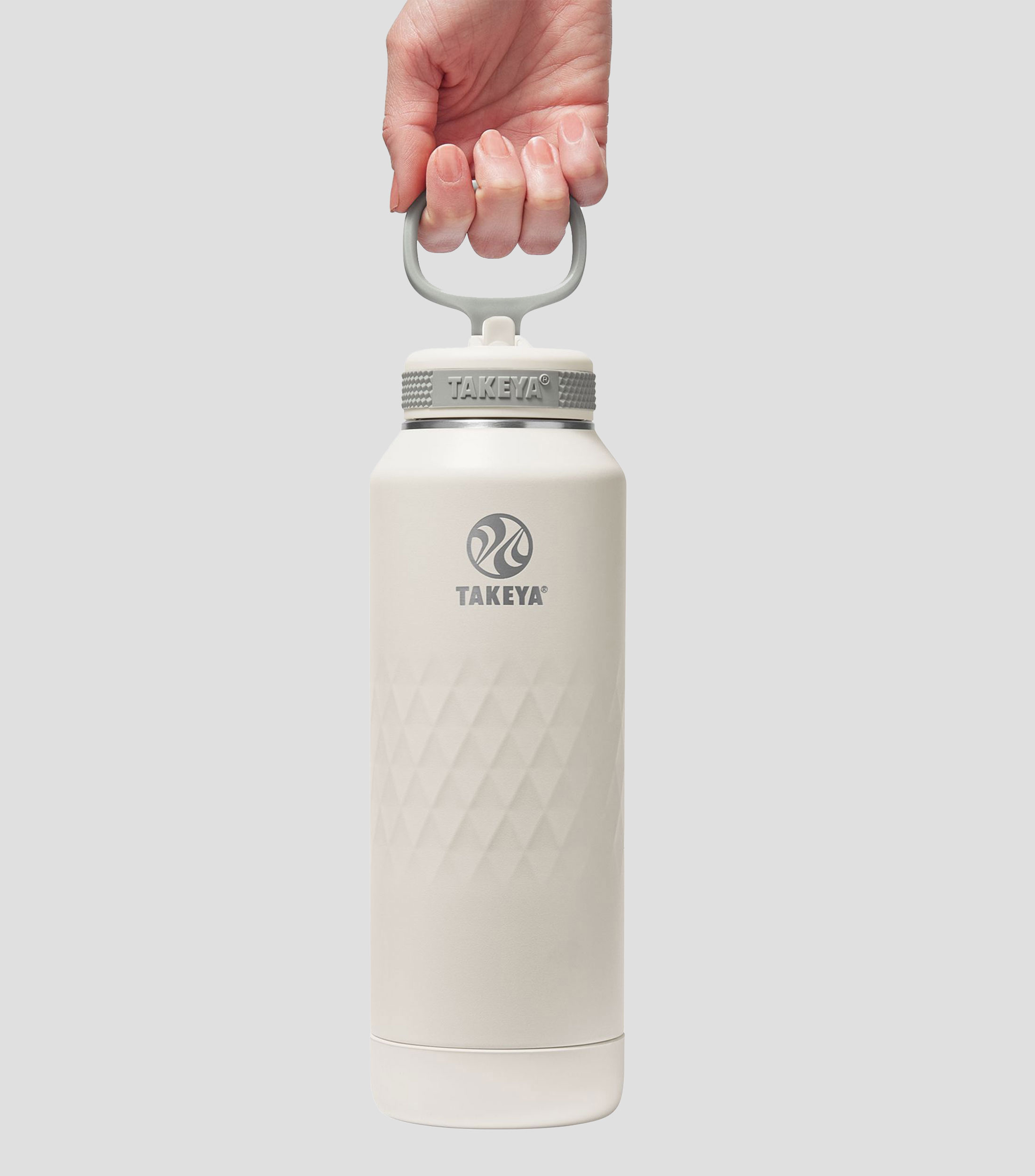 Botella Core con popote Blanco