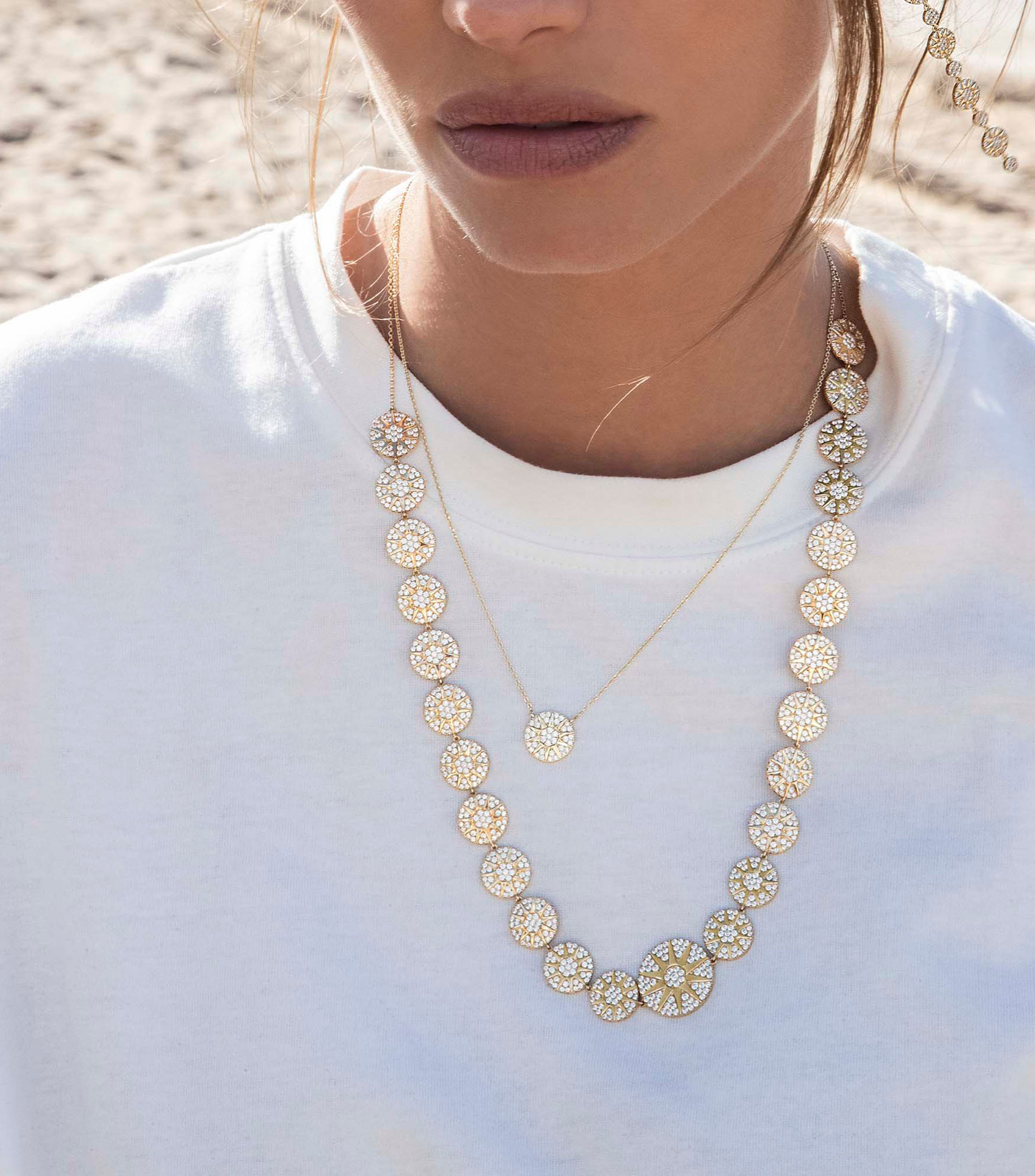 Collar con zirconias cúbicas ETE Mujer