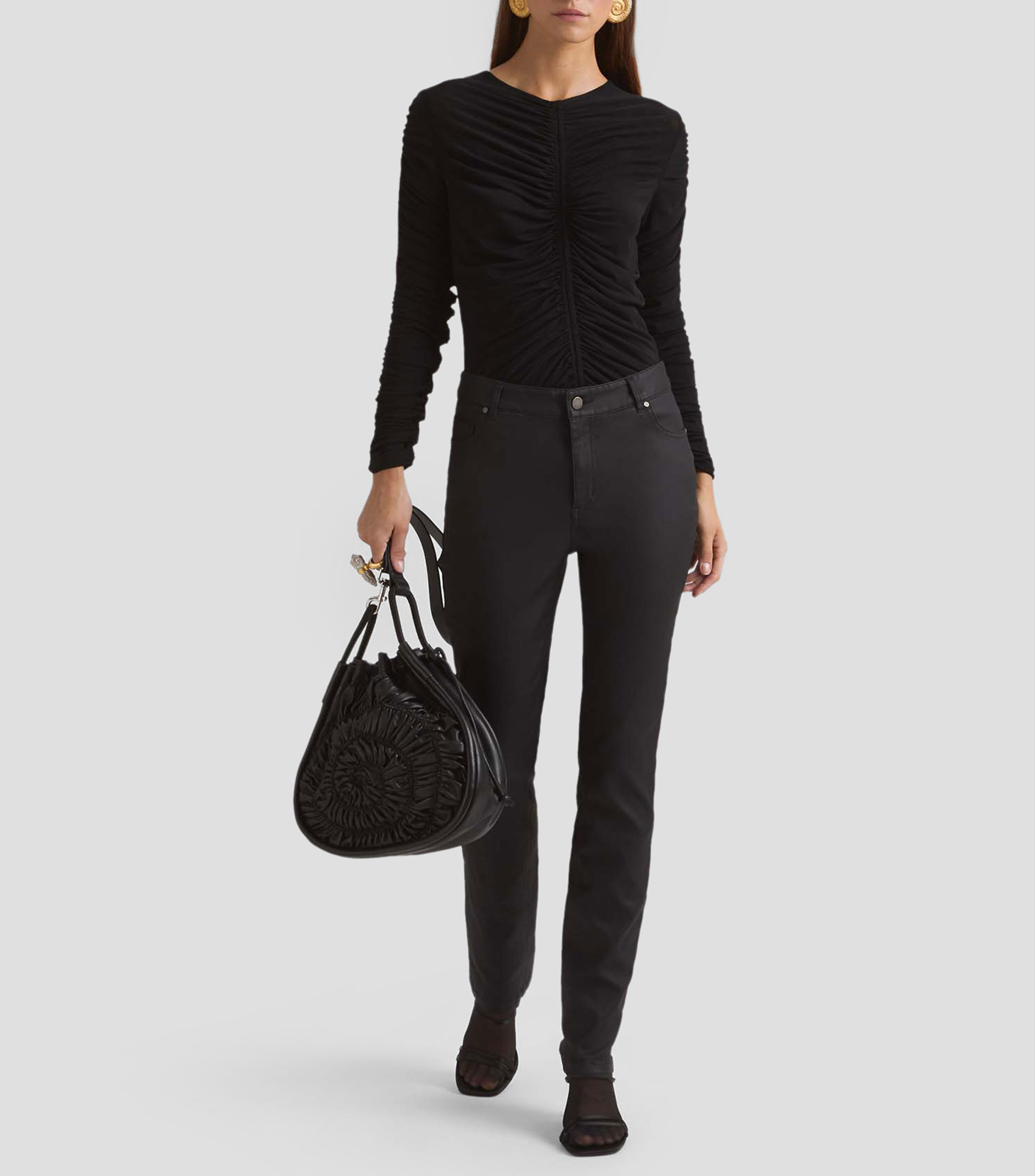 Pantalon straight fit Mujer