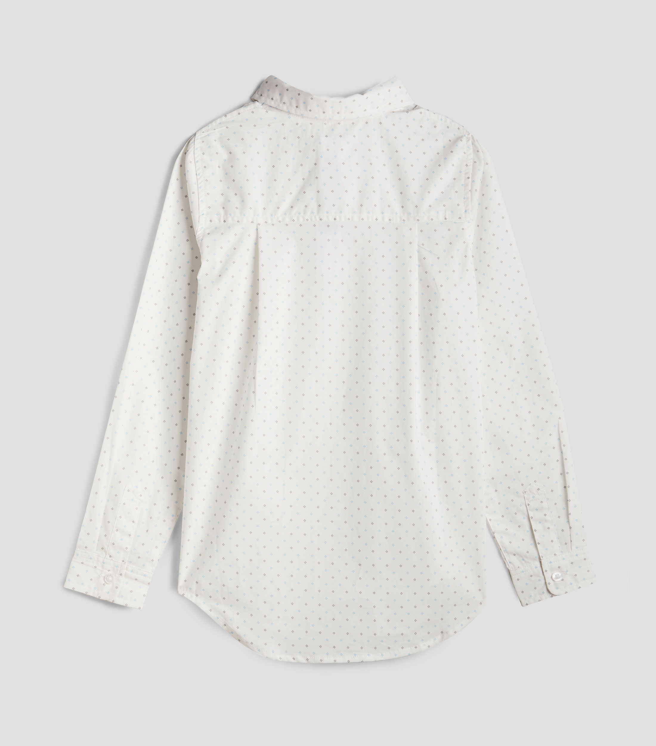 Camisa estampada manga larga Niño