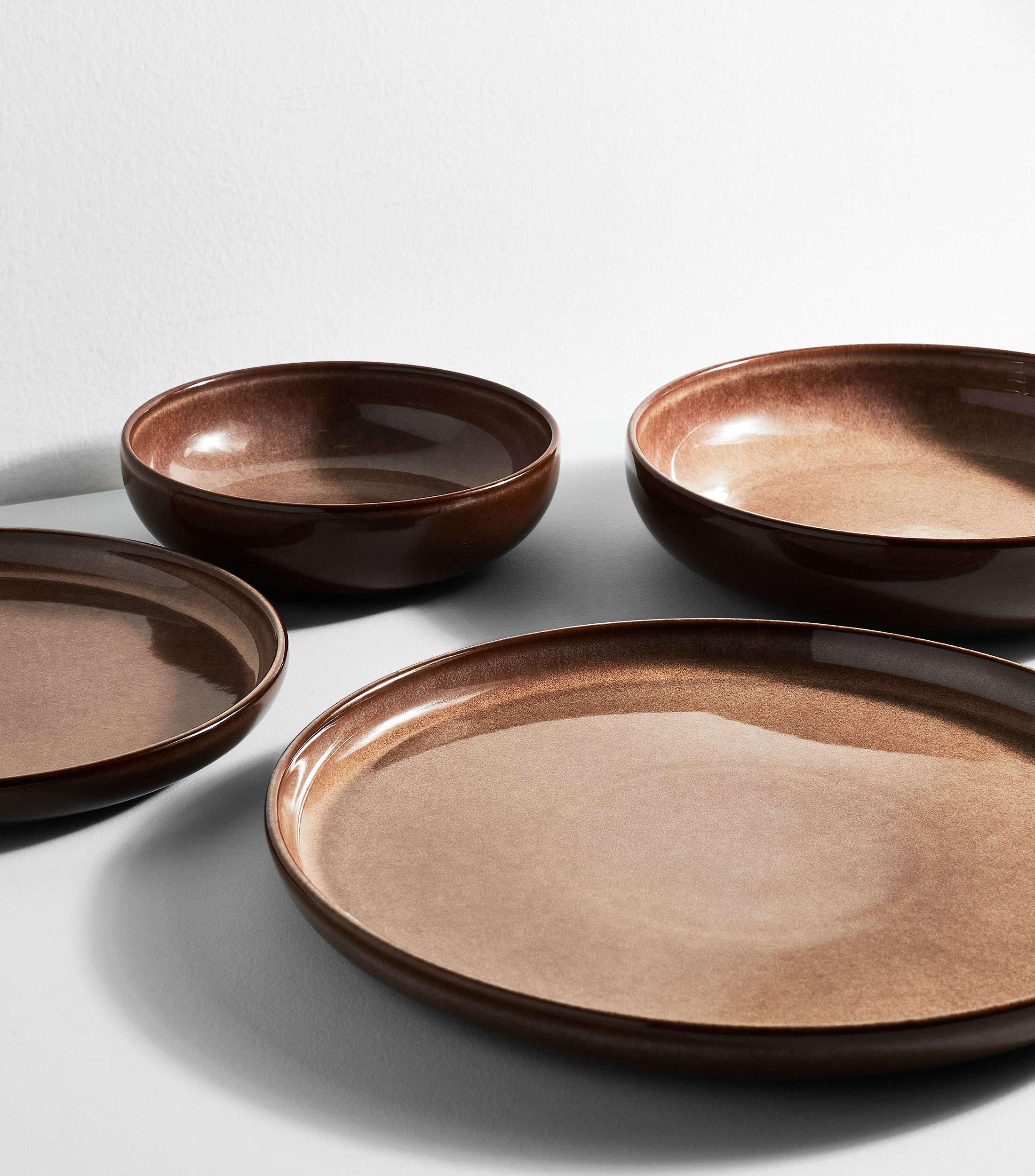 Plato llano Urban Smoky Brown