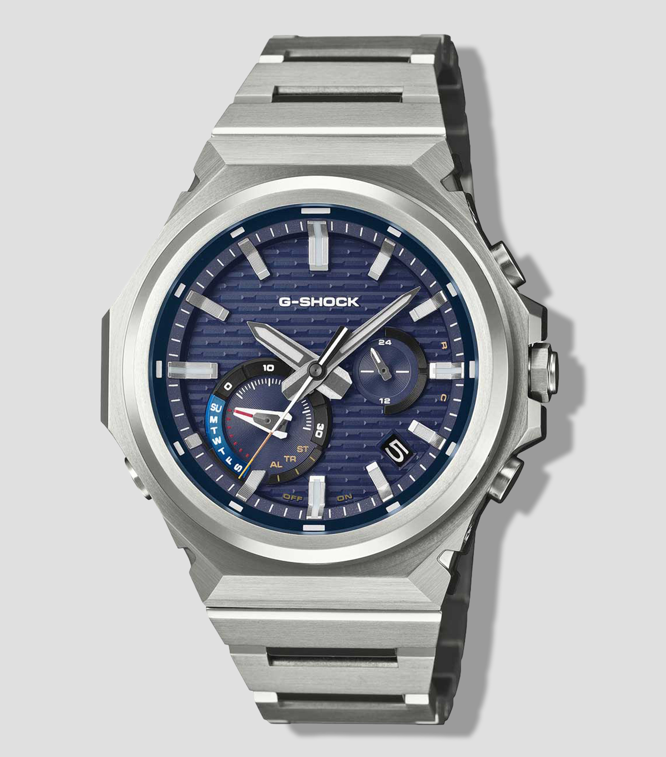 Reloj para hombre G-Shock GST-B1000D Casual Plateado