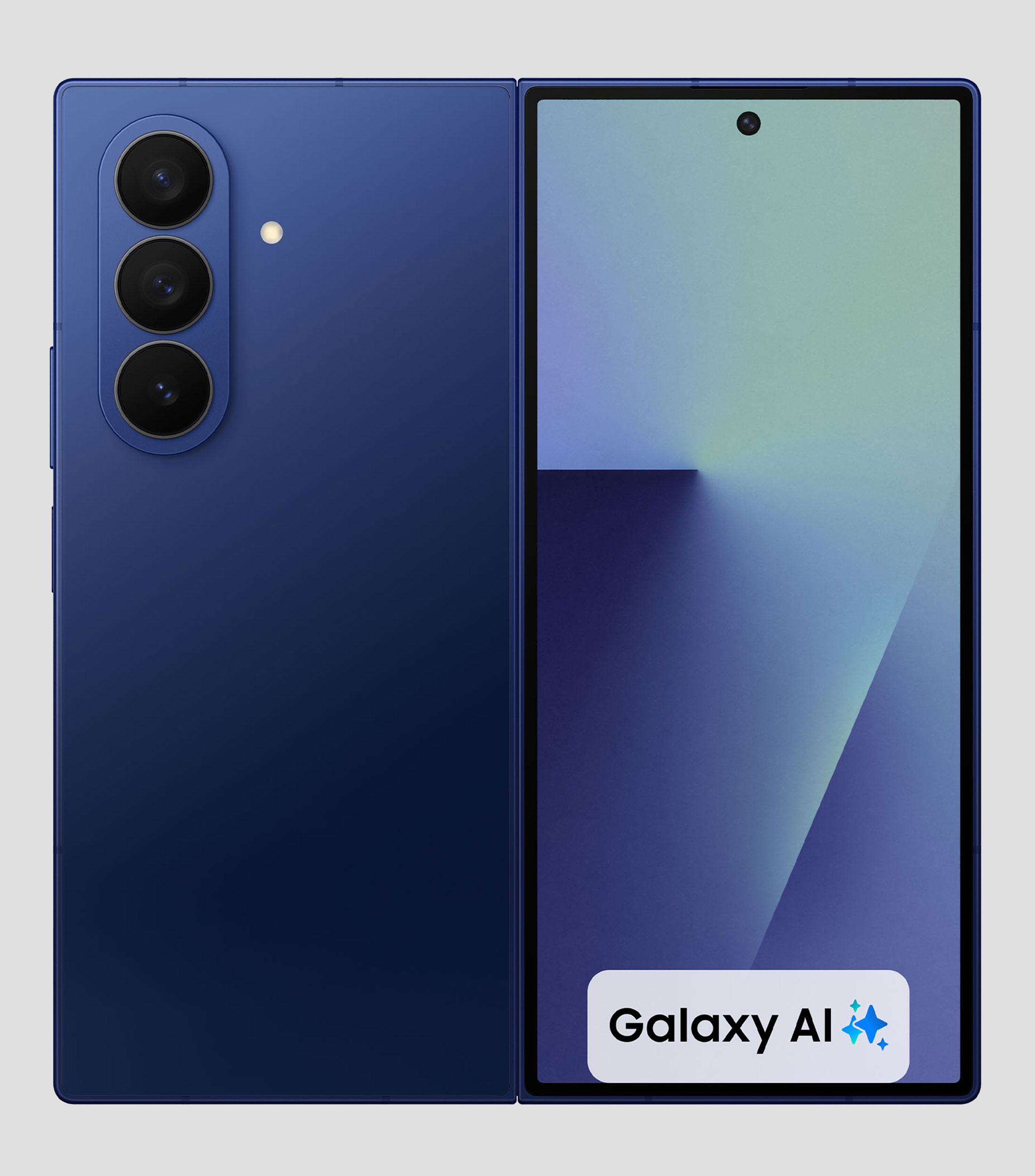 Celular Galaxy Z Fold7 512GB RAM 12GB Blue Shadow Desbloqueado