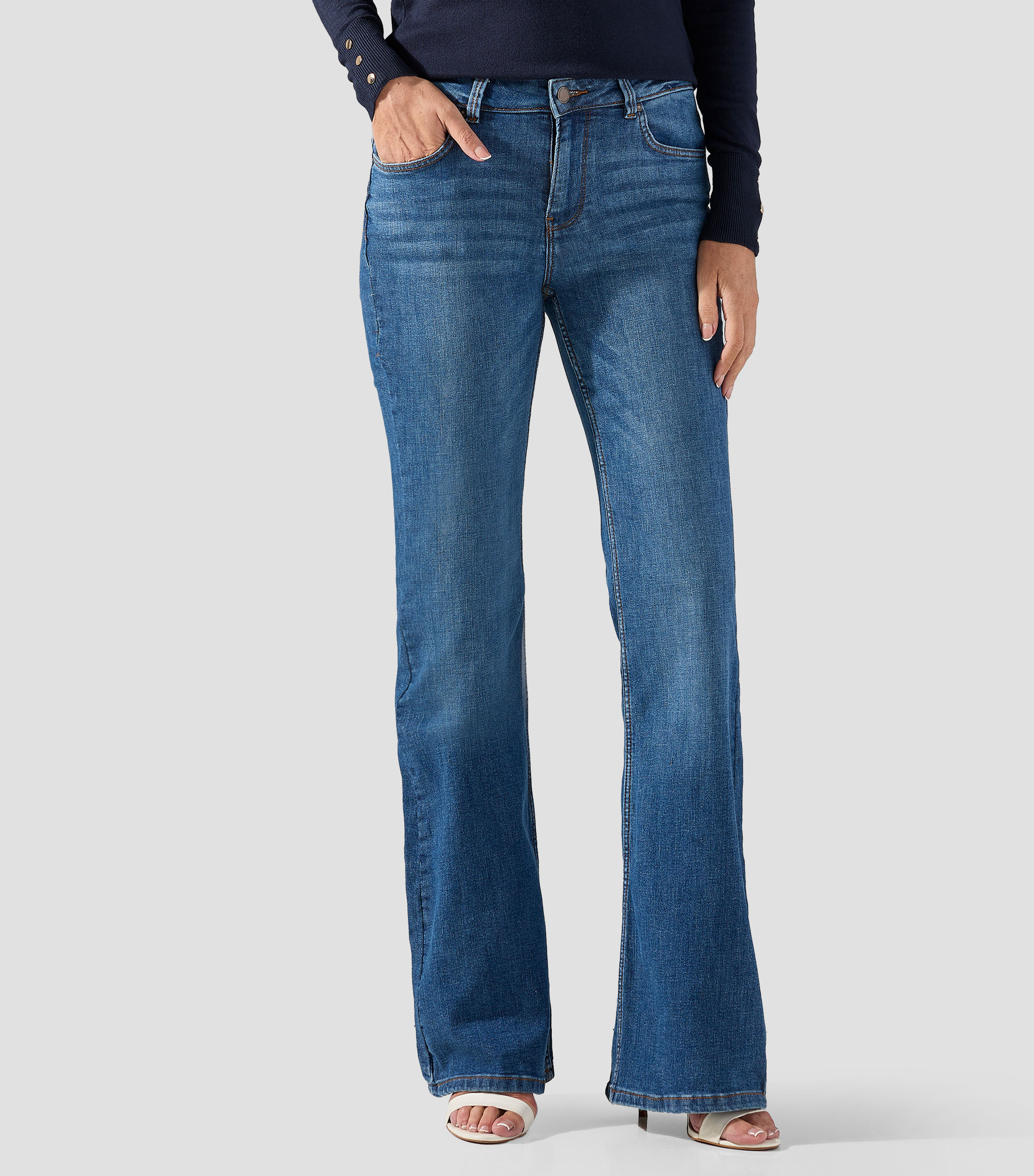 Jeans Flared Mujer