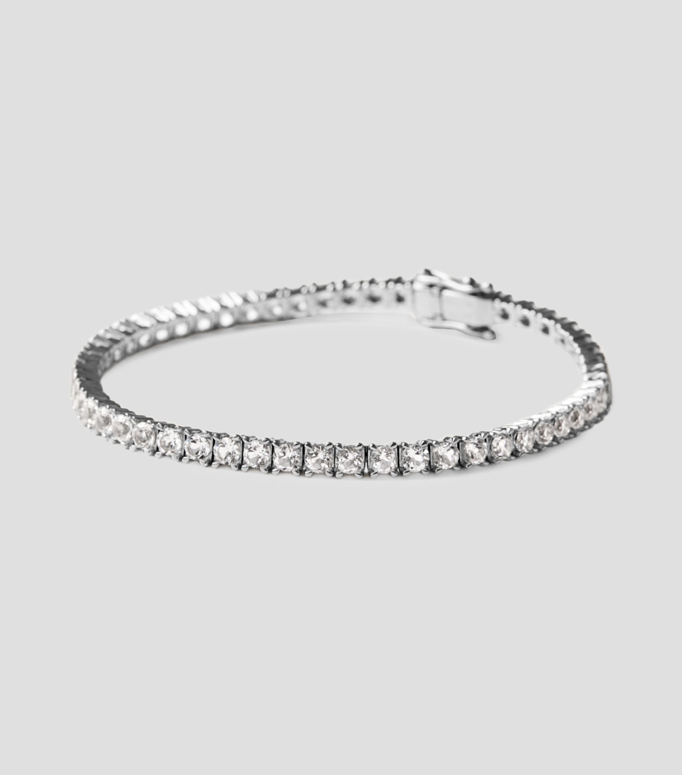Pulsera en Plata .925 con topacios Mujer