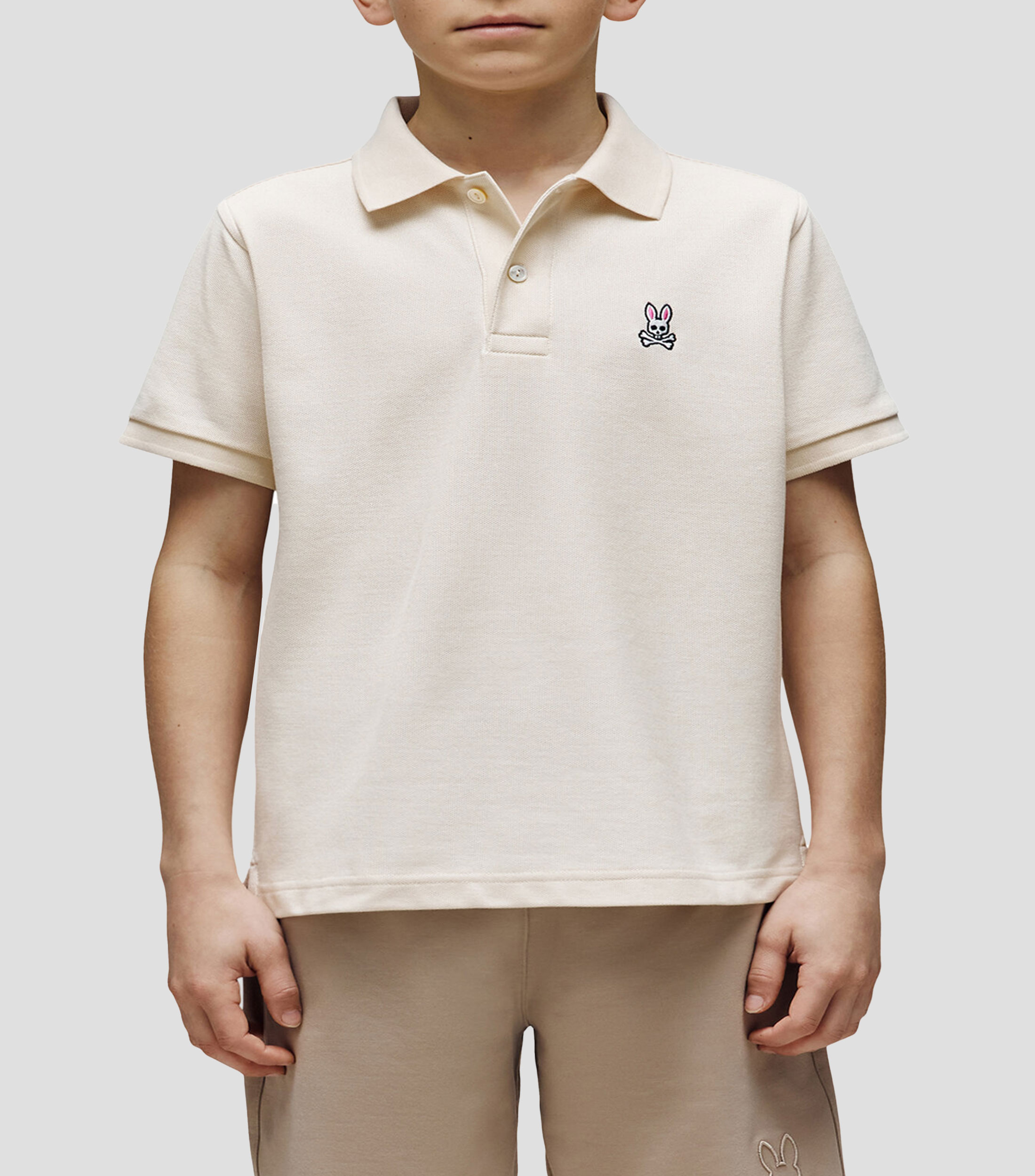 Playera tipo polo manga corta Niño
