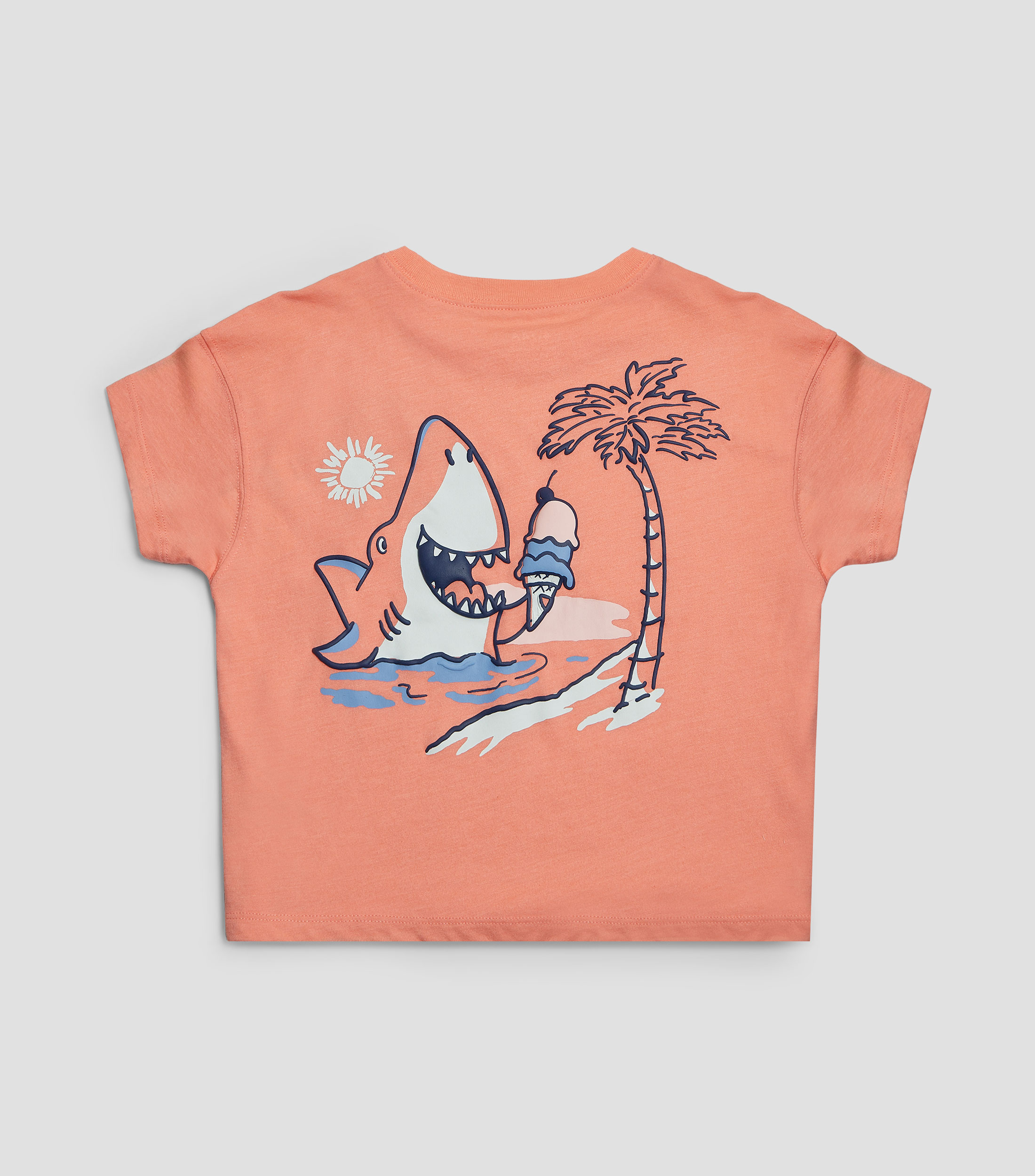 Playera cuello redondo manga corta estampado Niño