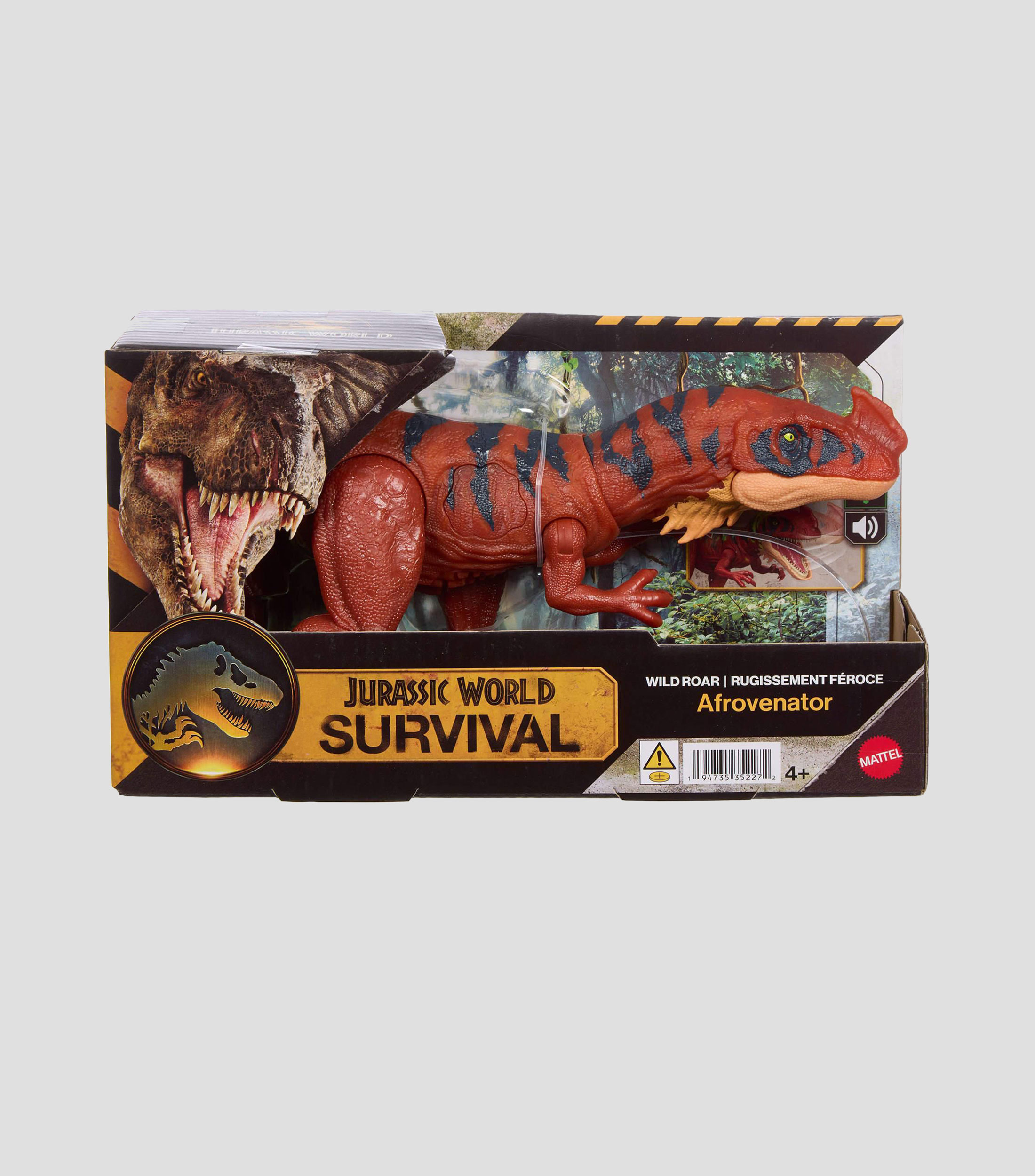 Figura de Acción Jurassic World Rugido Salvaje Dinosaurio Afrovenator