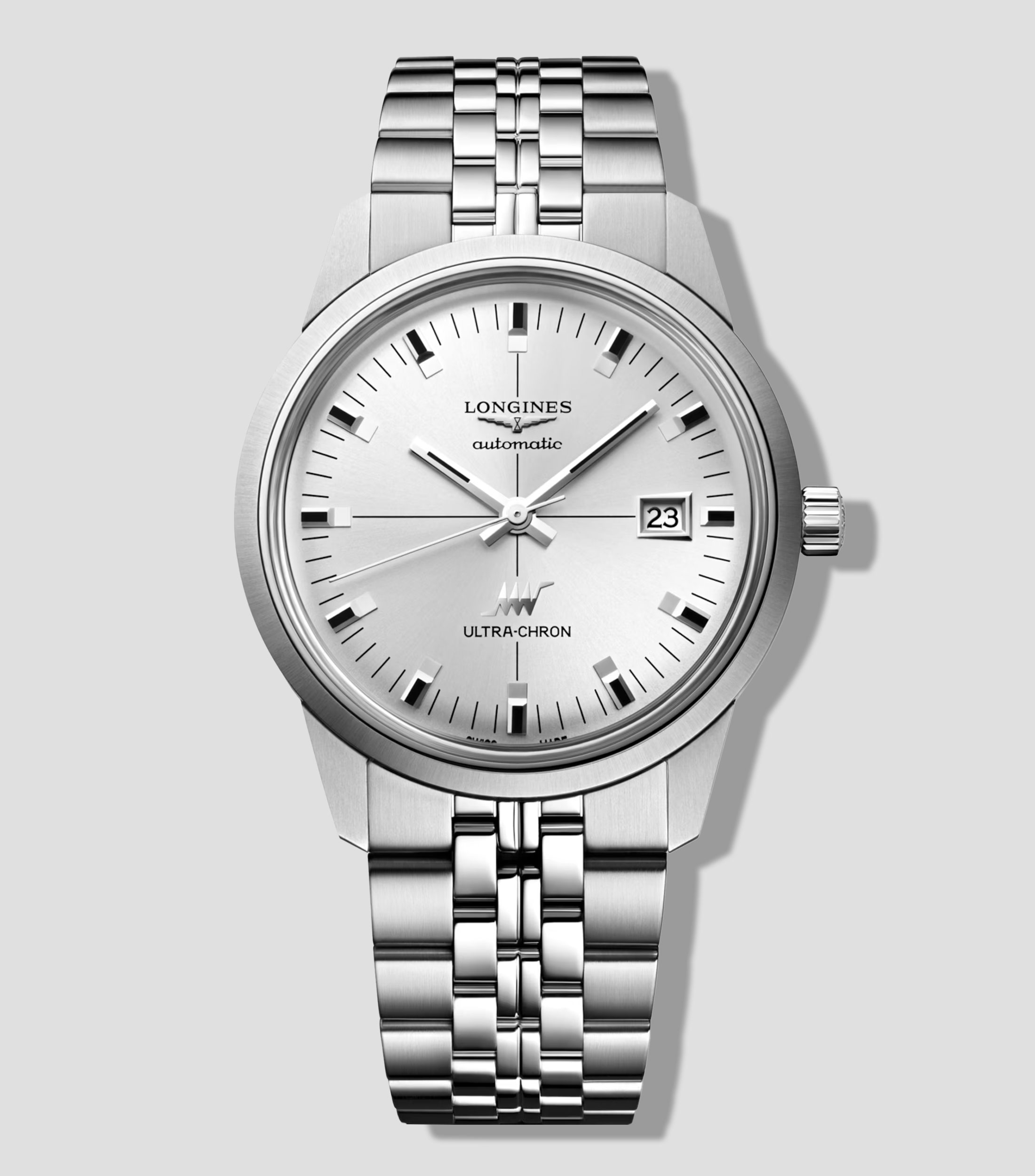 Reloj para Hombre Ultra-Chron Classic de vestir plateado