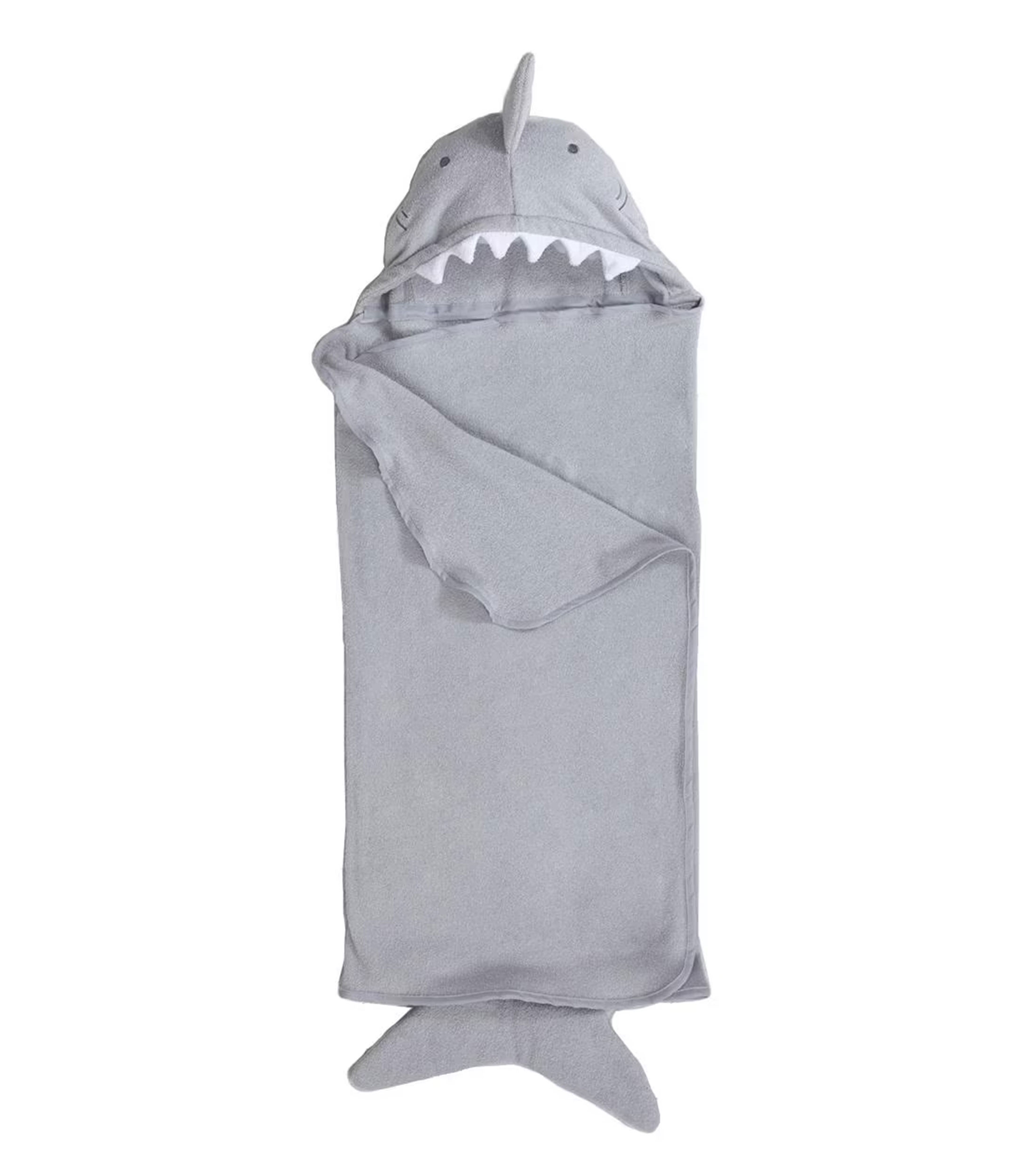 Toalla con capucha Tiburón Bebé