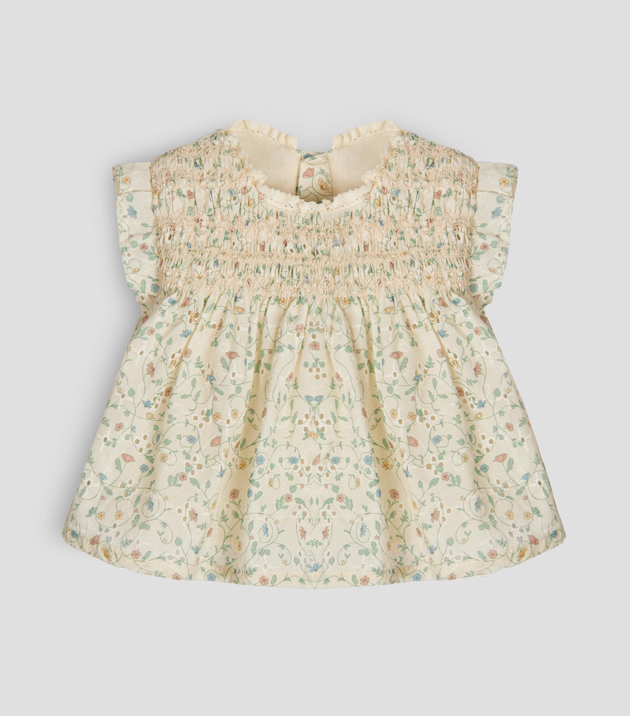 Blusa estampada sin mangas Bebé