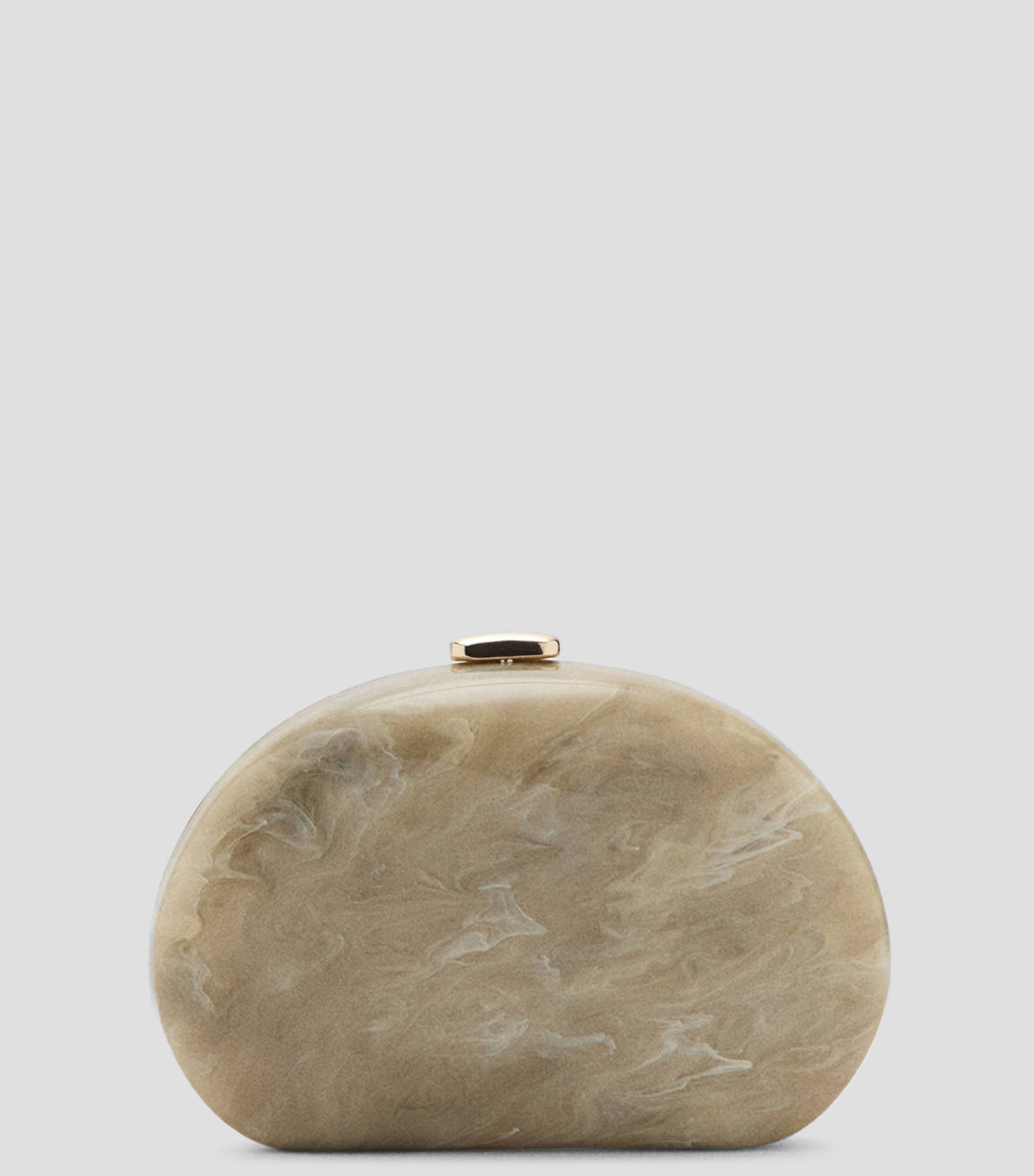 Bolsa clutch ovalada fantasía Mujer