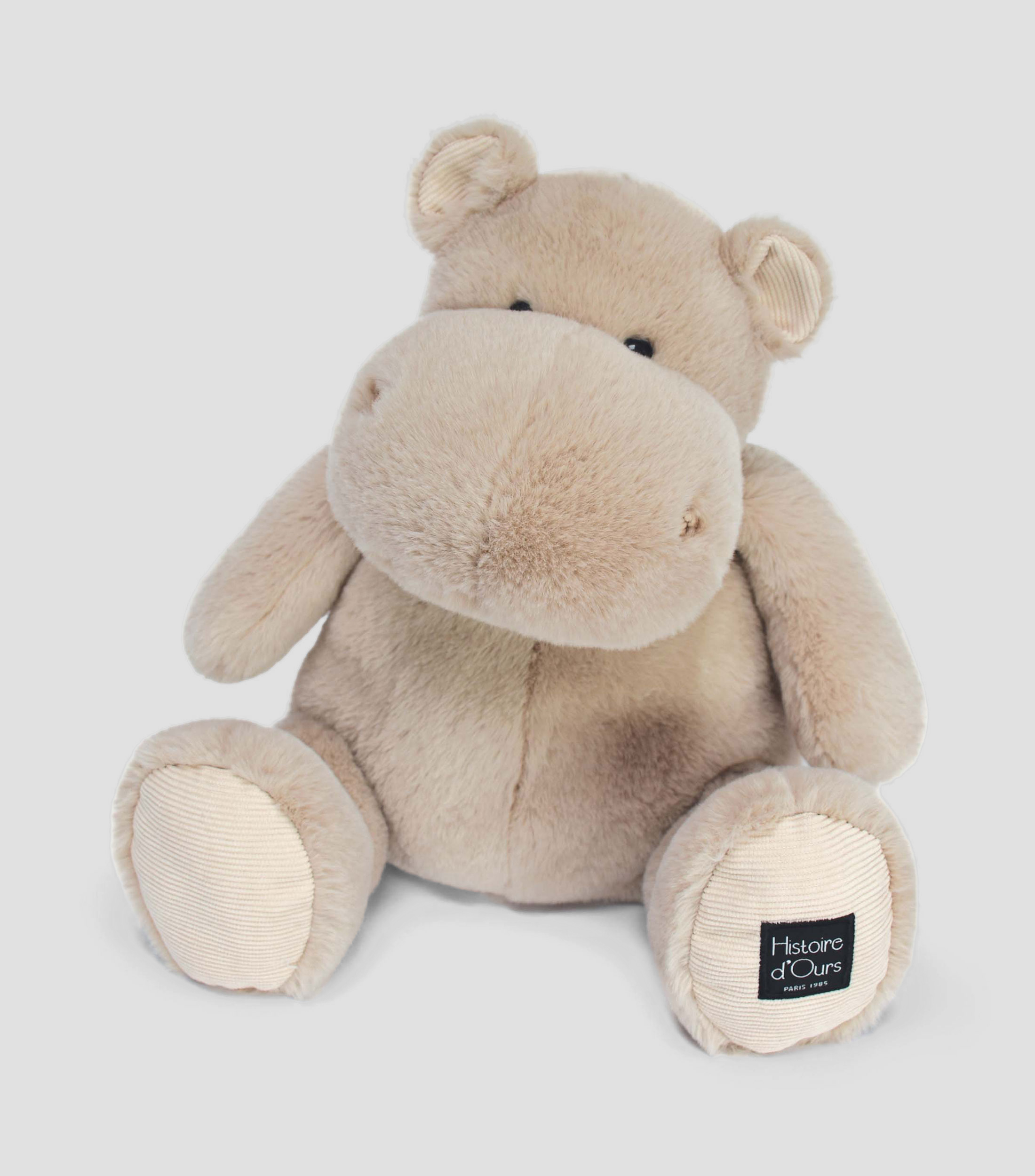 Hipopotamo de Peluche Cool marfil