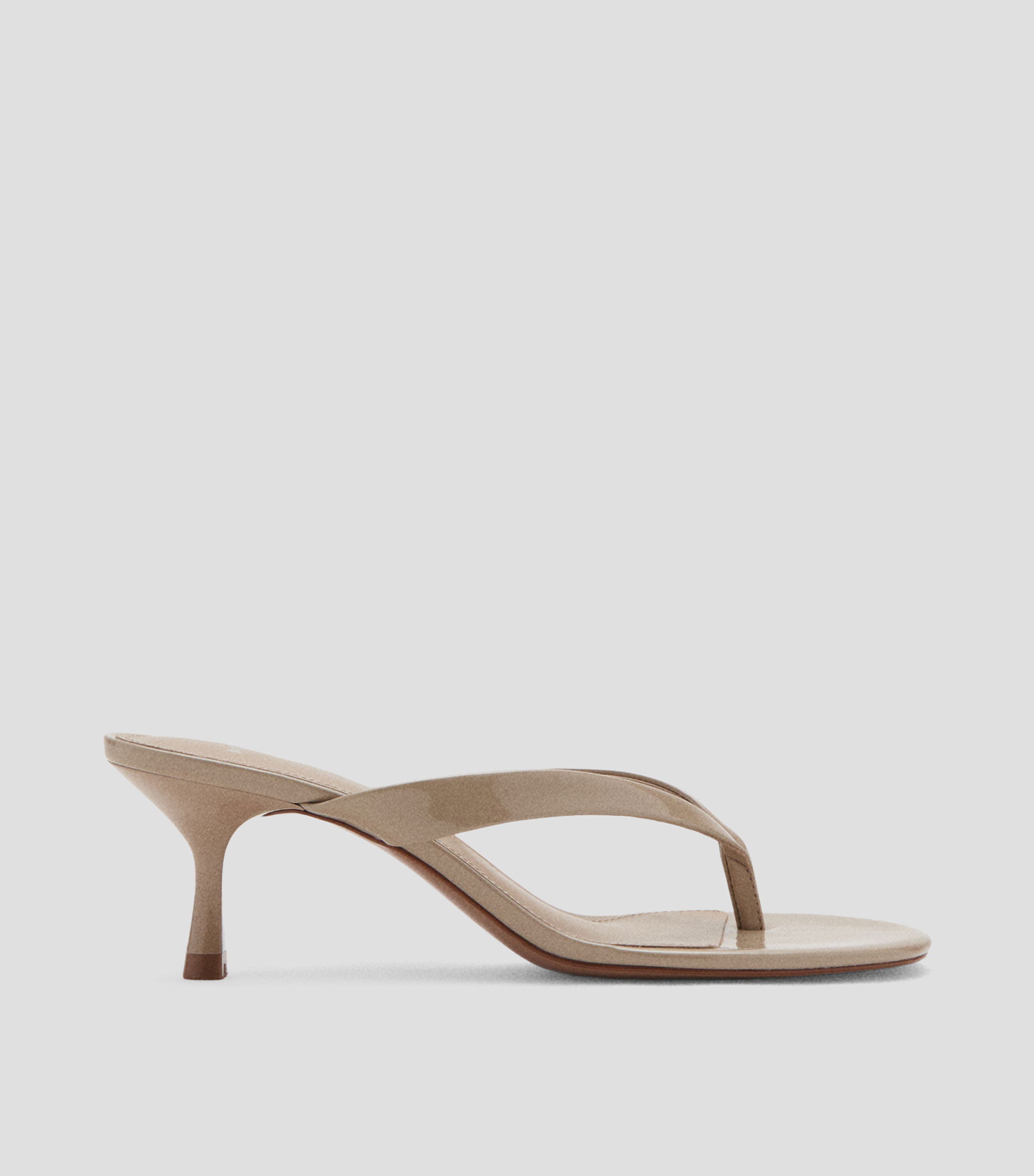 Sandalias con tacón de aguja Mujer