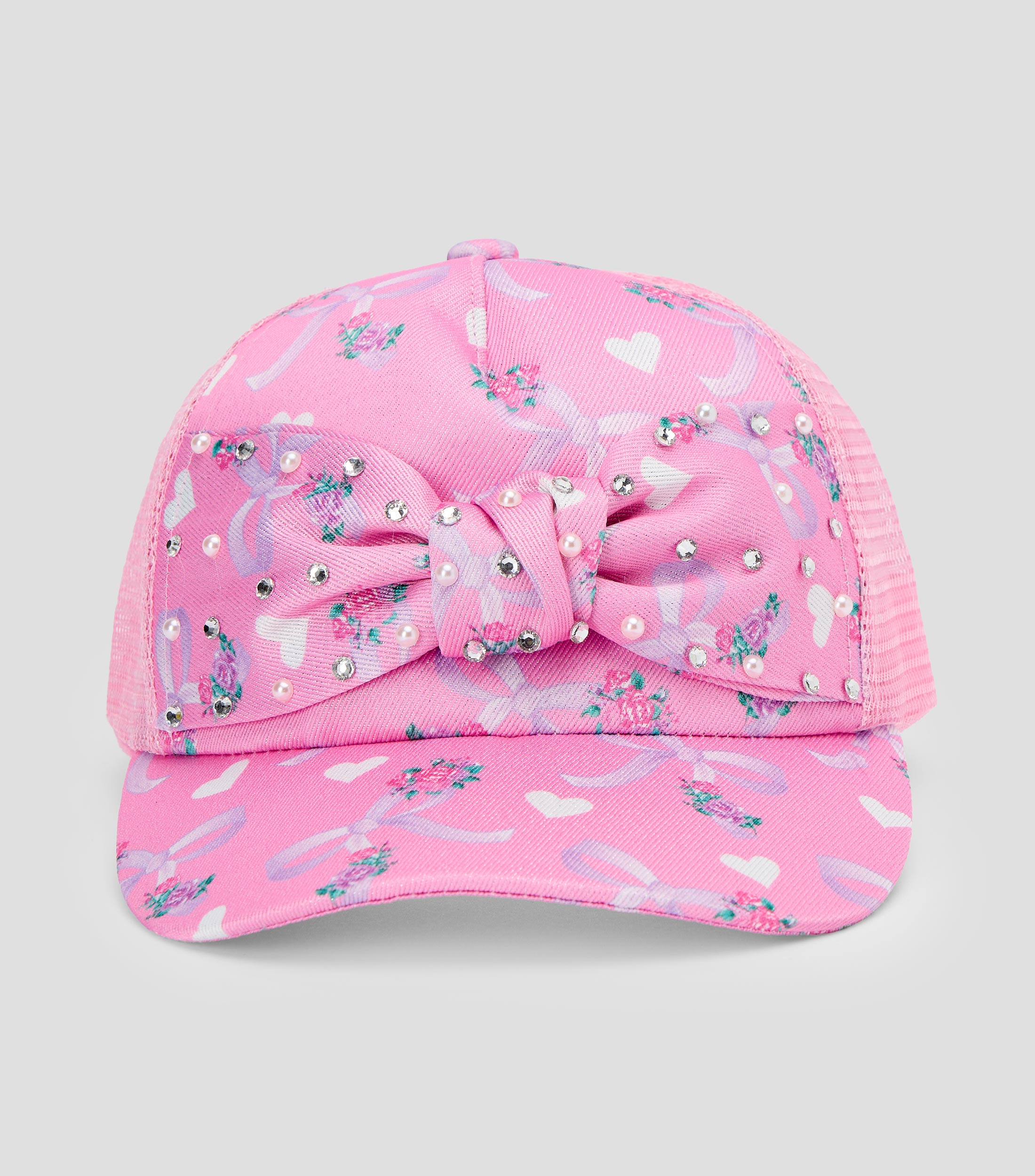 Gorra fantasía floral Niña