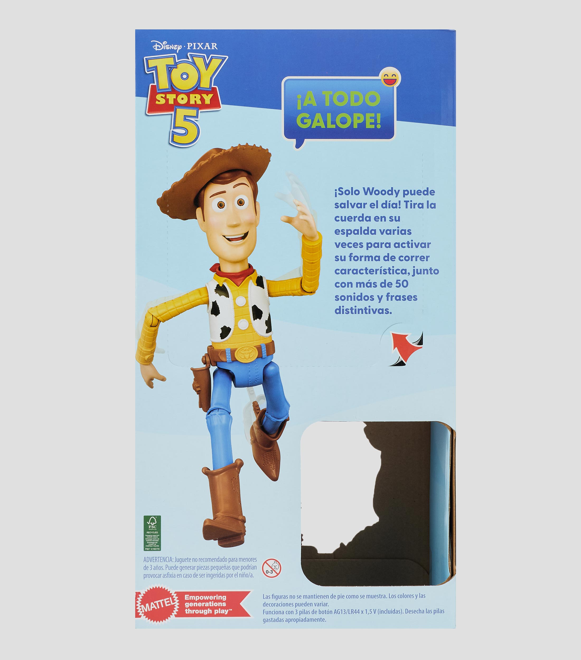 Woody Veloz Toy Story