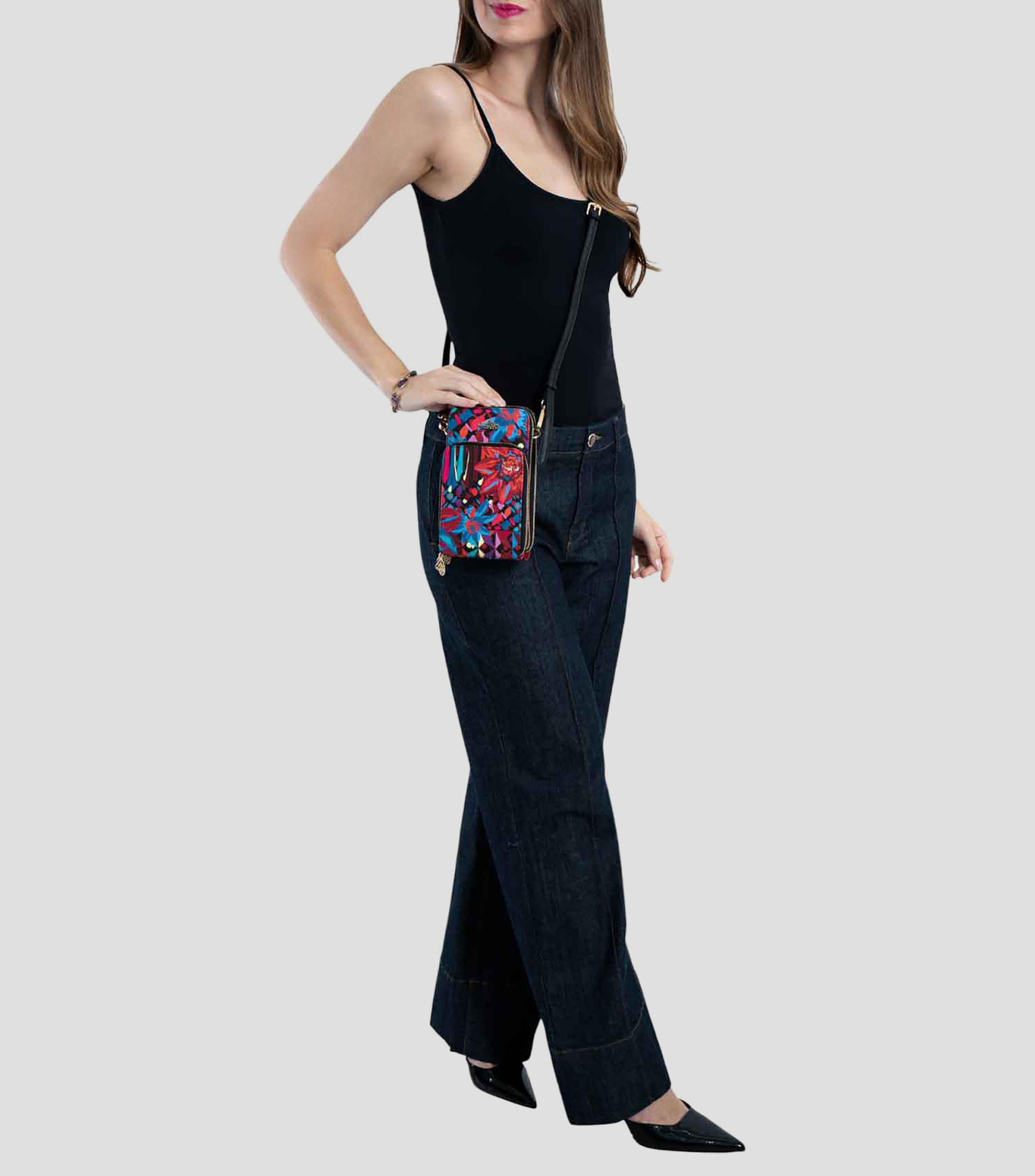 Portacelular estampado Mujer