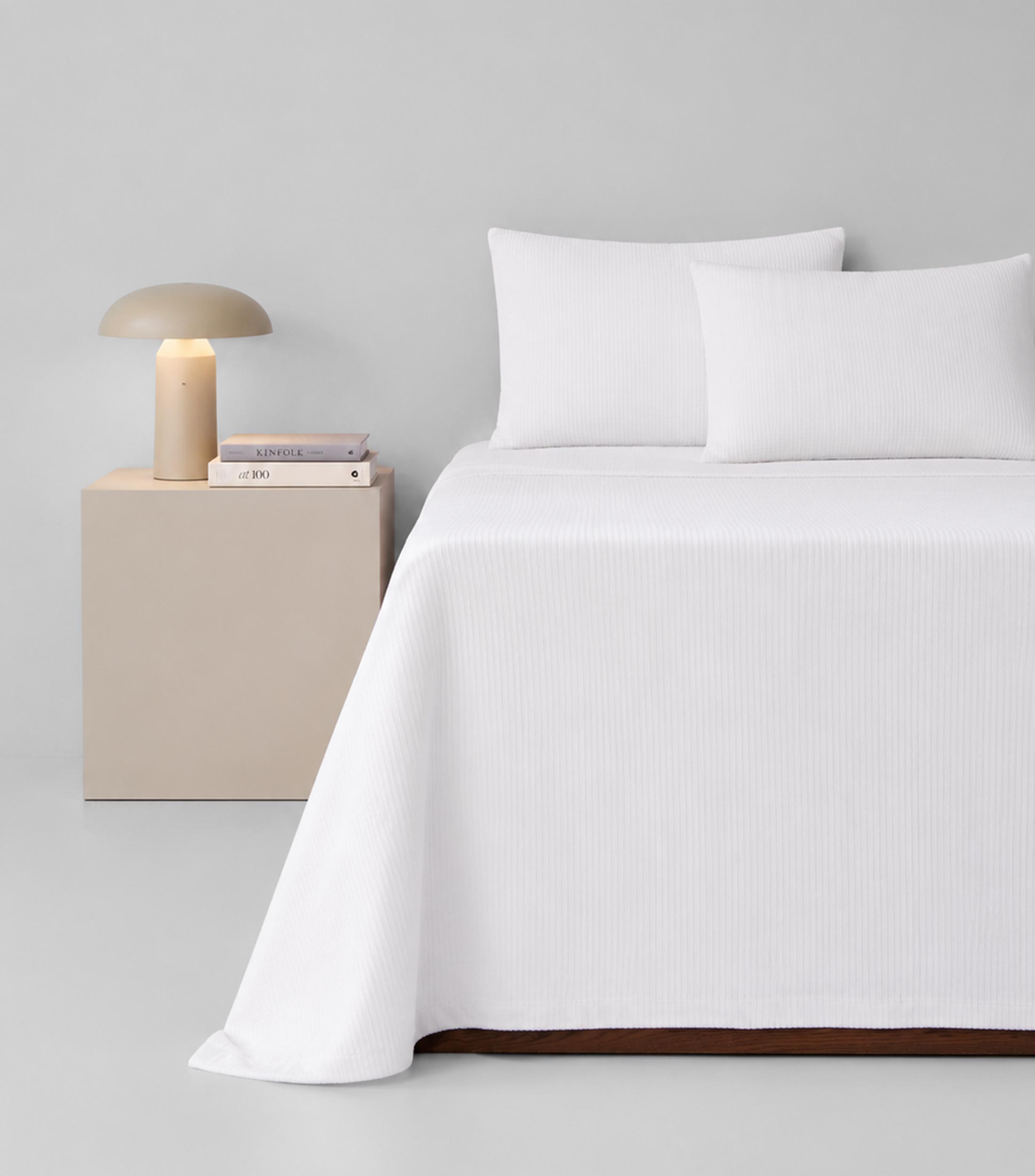 Cobertor king size Siberia blanco