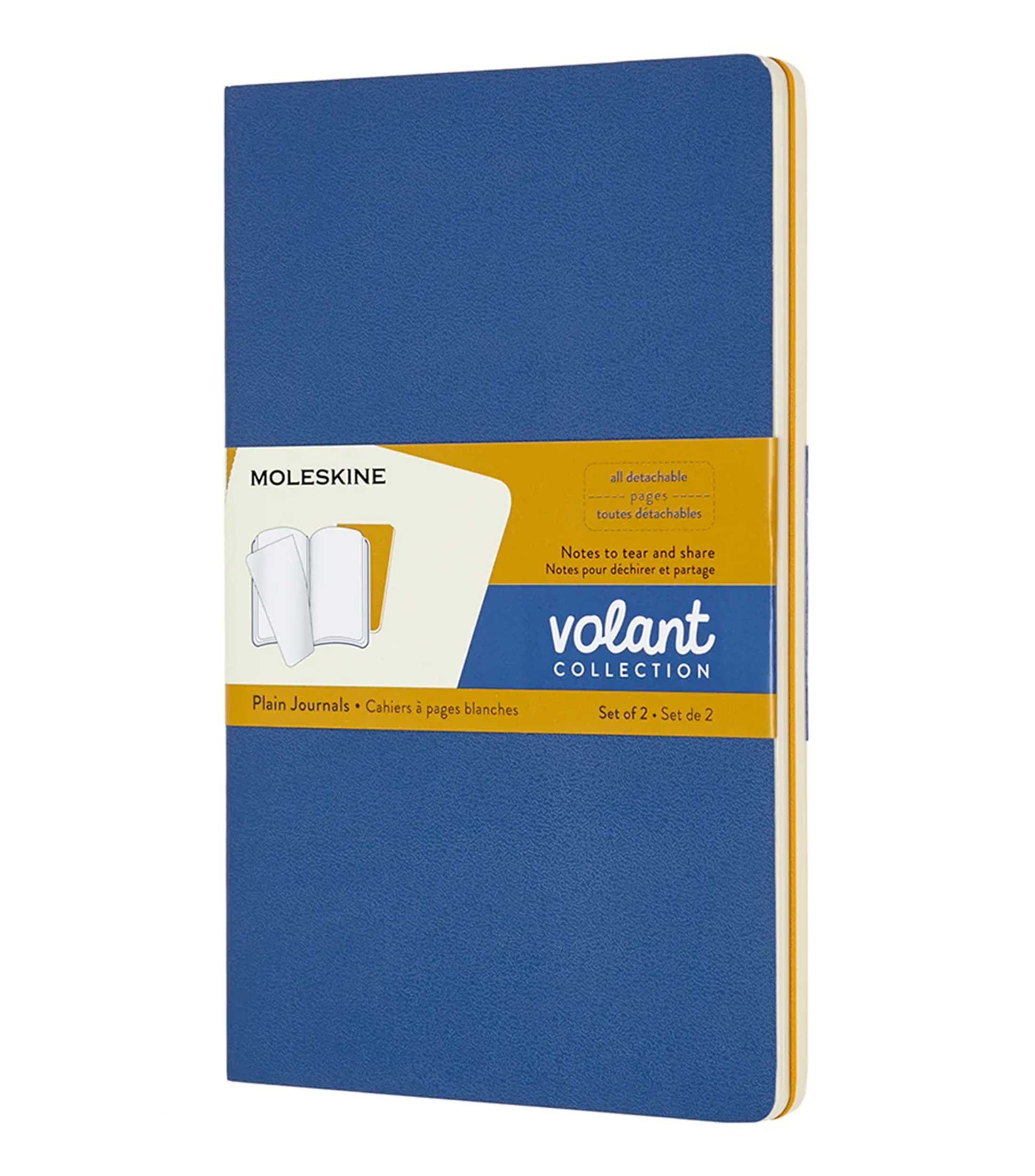 Interés GeneralSet 2 libretas Hoja blanca, Moleskine