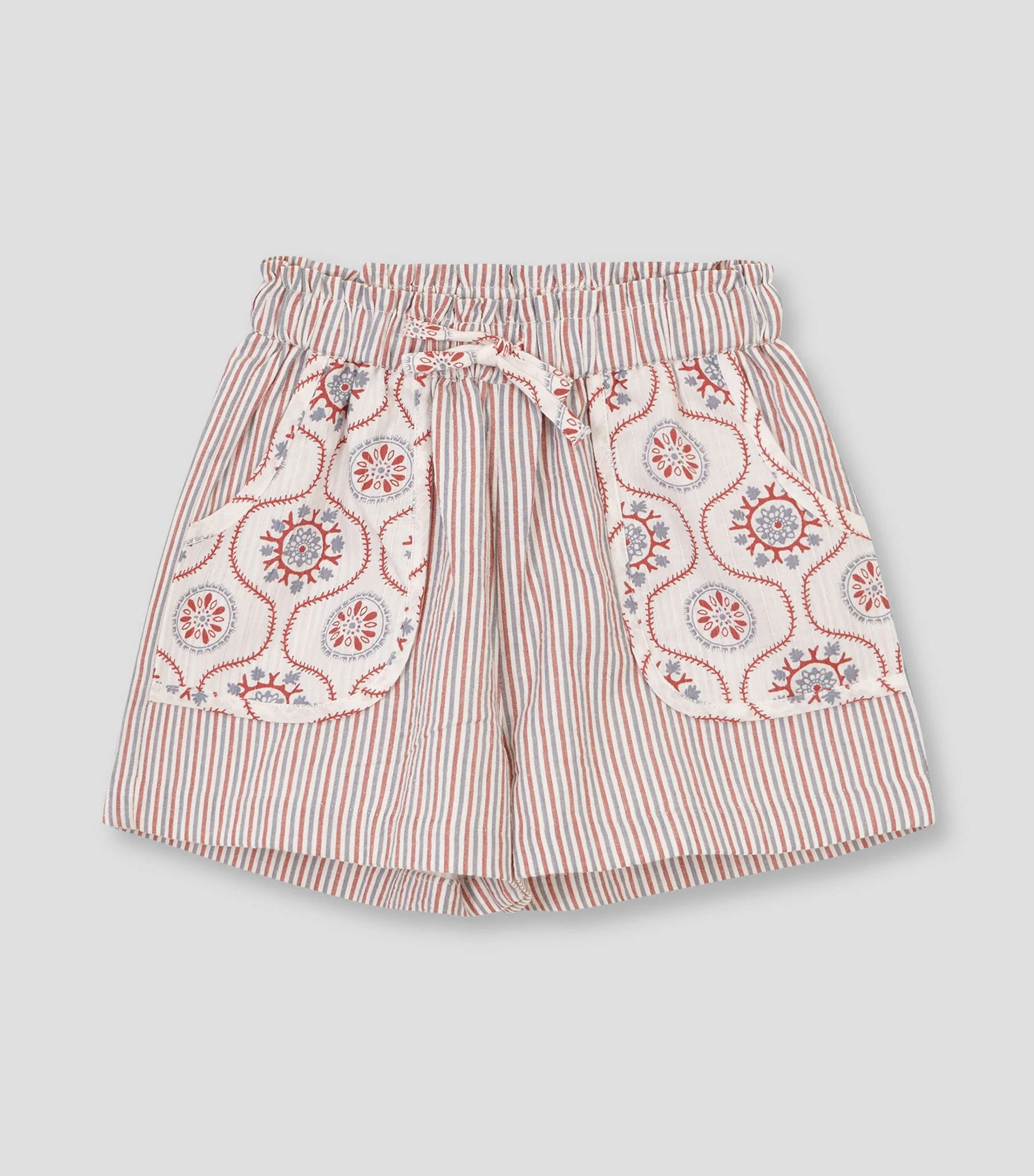 Short con rayas Niña